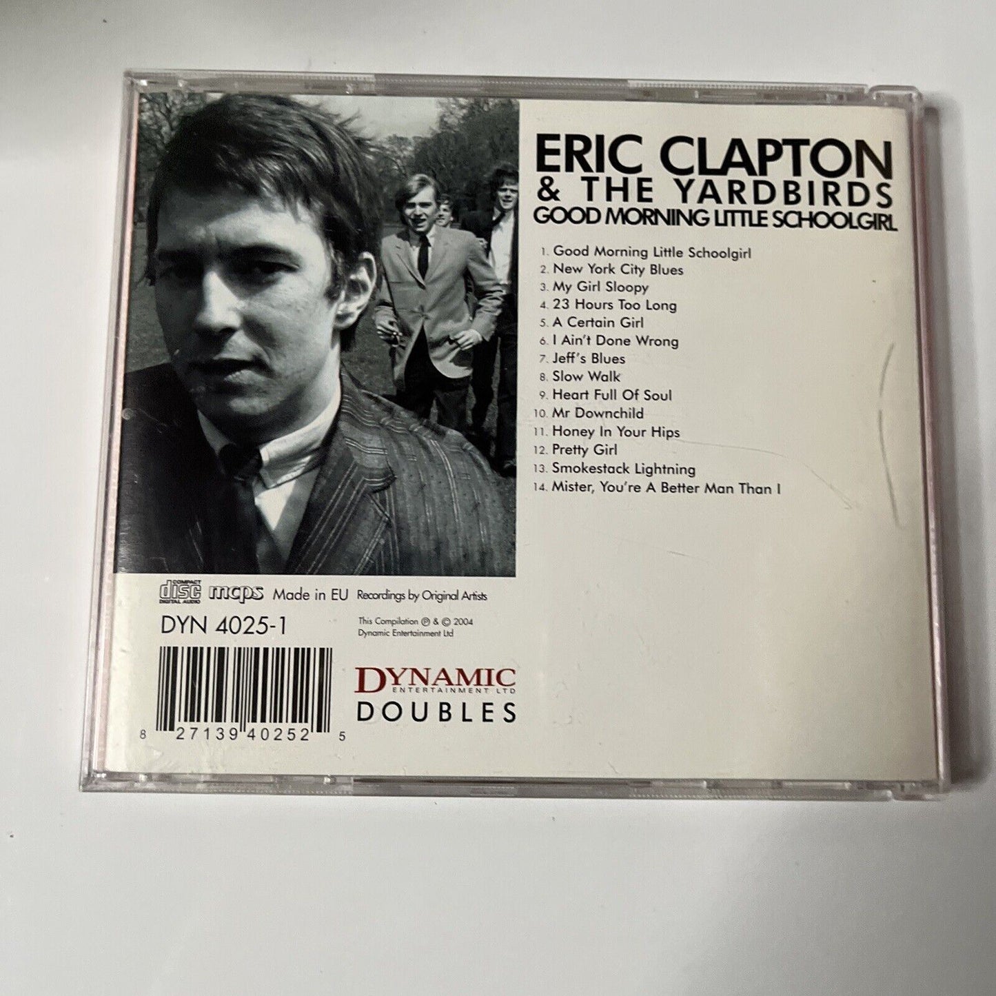 Eric Clapton & the Yardbirds - Good Morning Little Schoolgirl (CD, 1964)