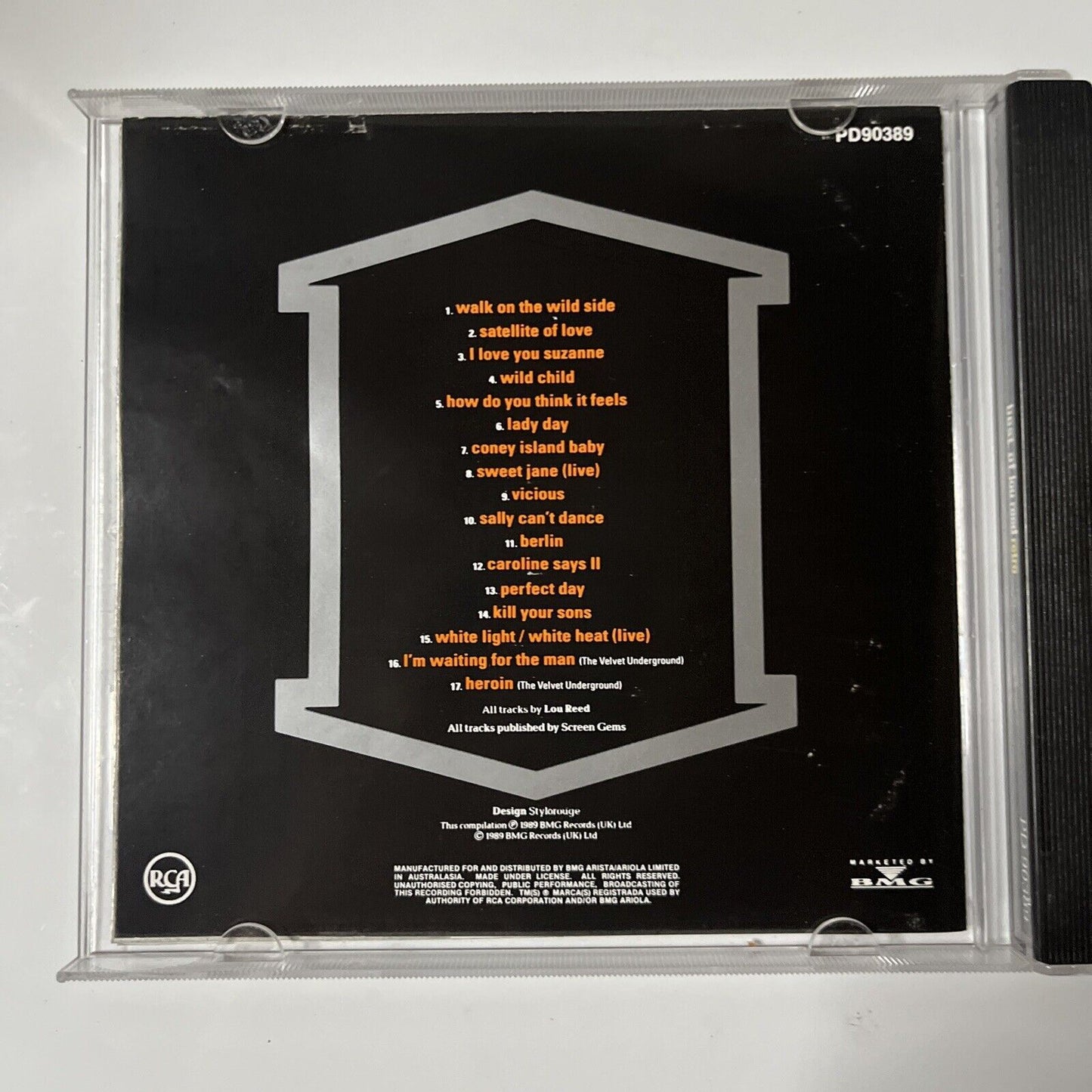 Lou Reed - Retro (CD, 1989)