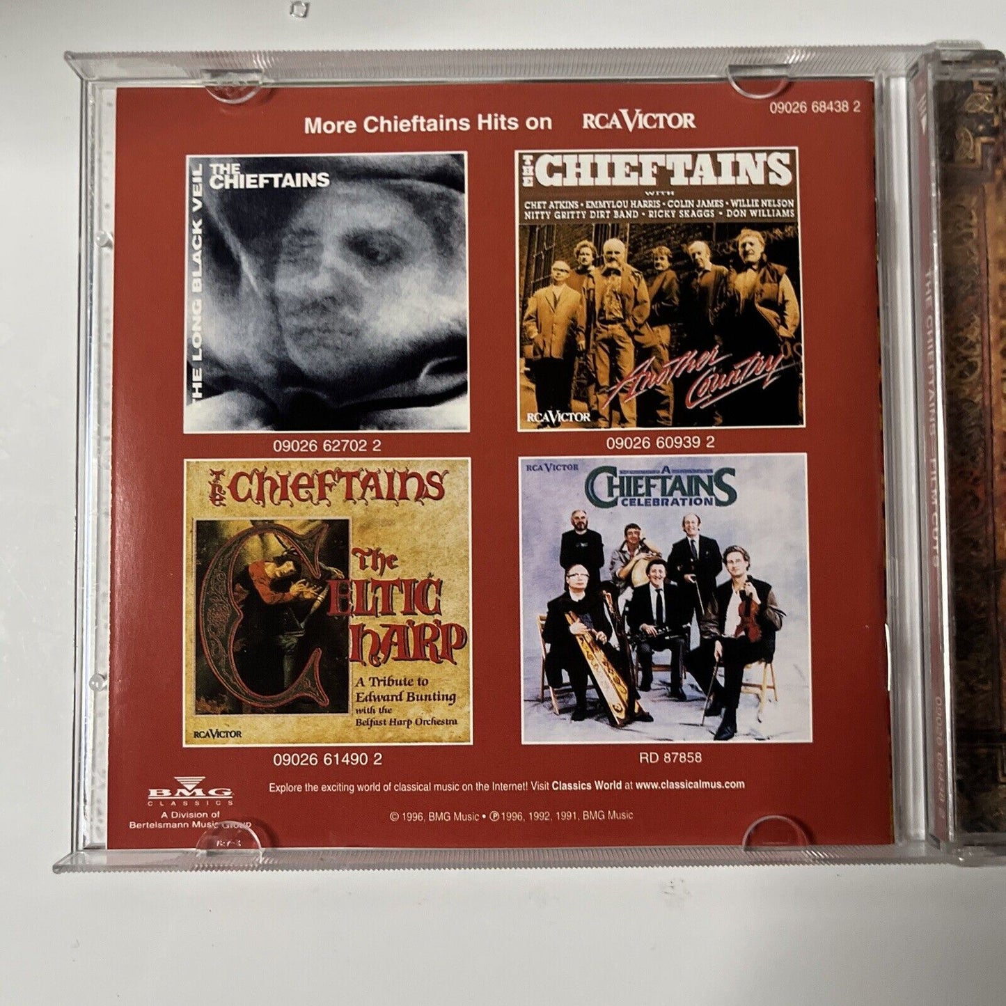 The Chieftains - Film Cuts (CD, 1996)