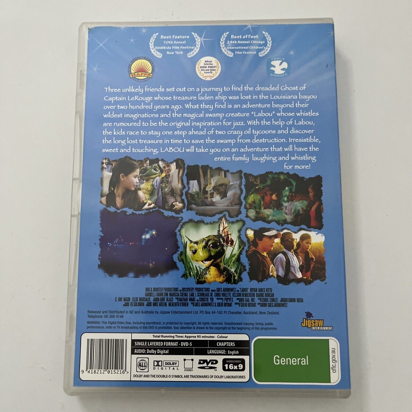 Labou And The Quest For The Lost Treasure (DVD, 2008) NEW All Regions