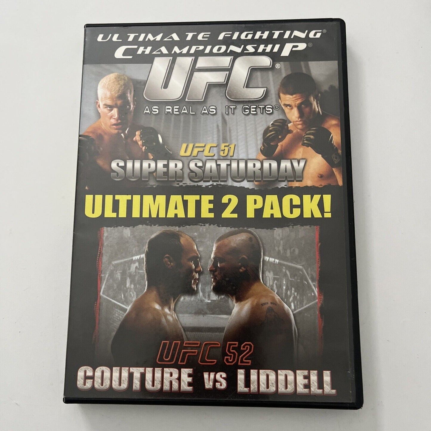 UFC 51 Super Saturday / UFC 52 Couture vs Liddell DVD All Regions