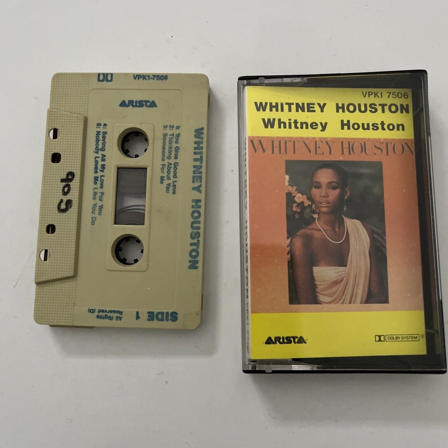 Whitney Houston by Whitney Houston (Cassette, 1985)