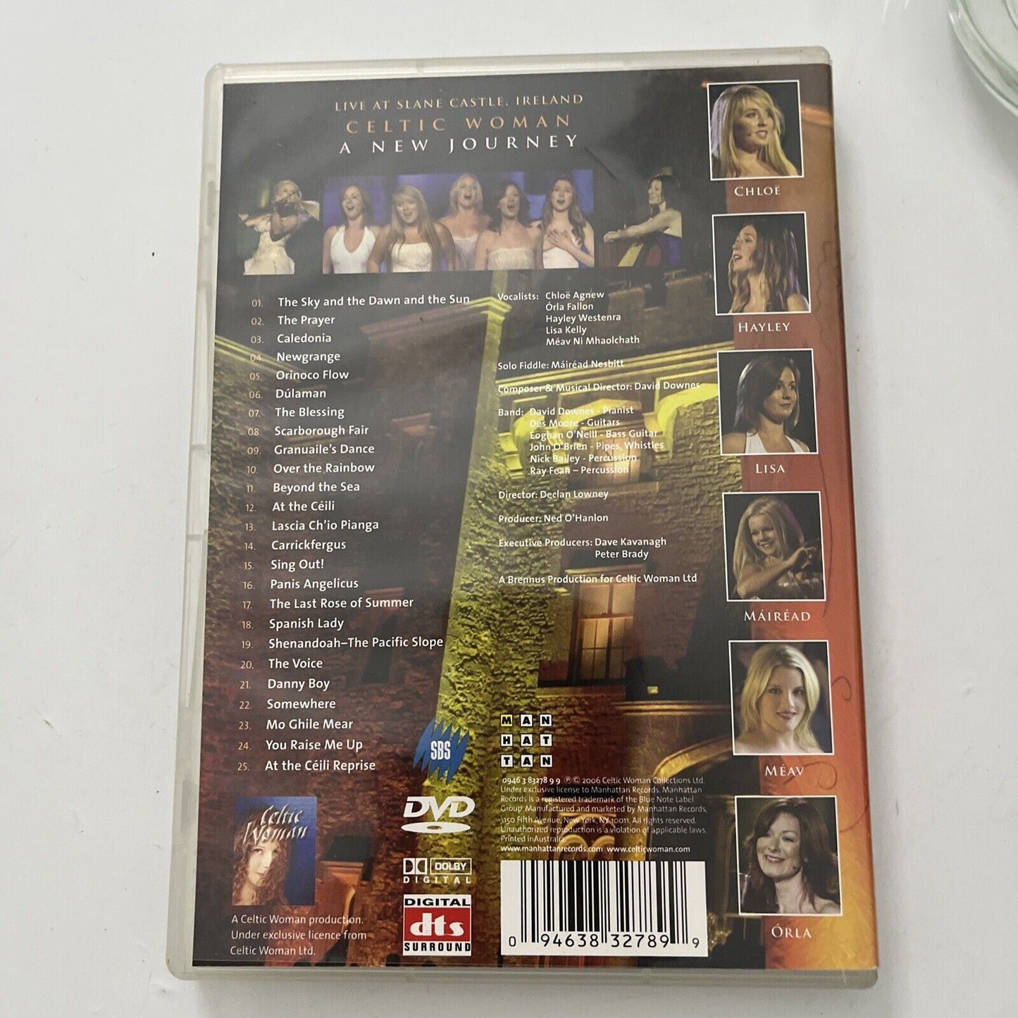 Celtic Woman - A New Journey - Live At Slane Castle Ireland (DVD, 2005) NEW