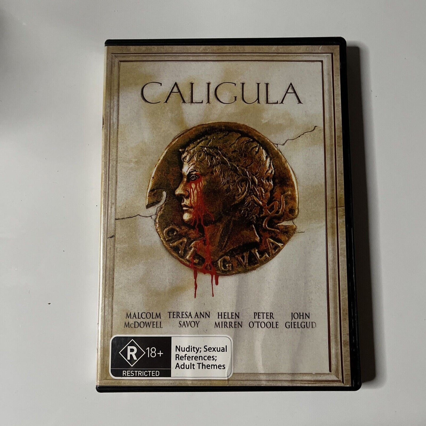 Caligula (DVD, 1979) Malcolm McDowell, Peter O'Toole Region 4