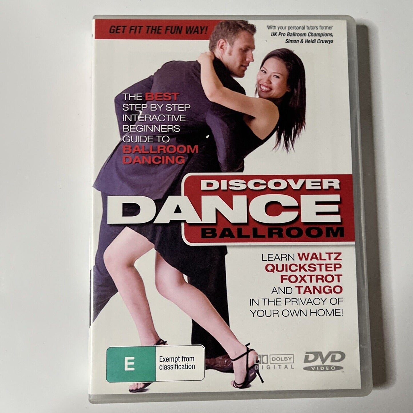 Discover Dance Ballroom: Learn Waltz, Quickstep, Foxtrot, Tango DVD All Regions