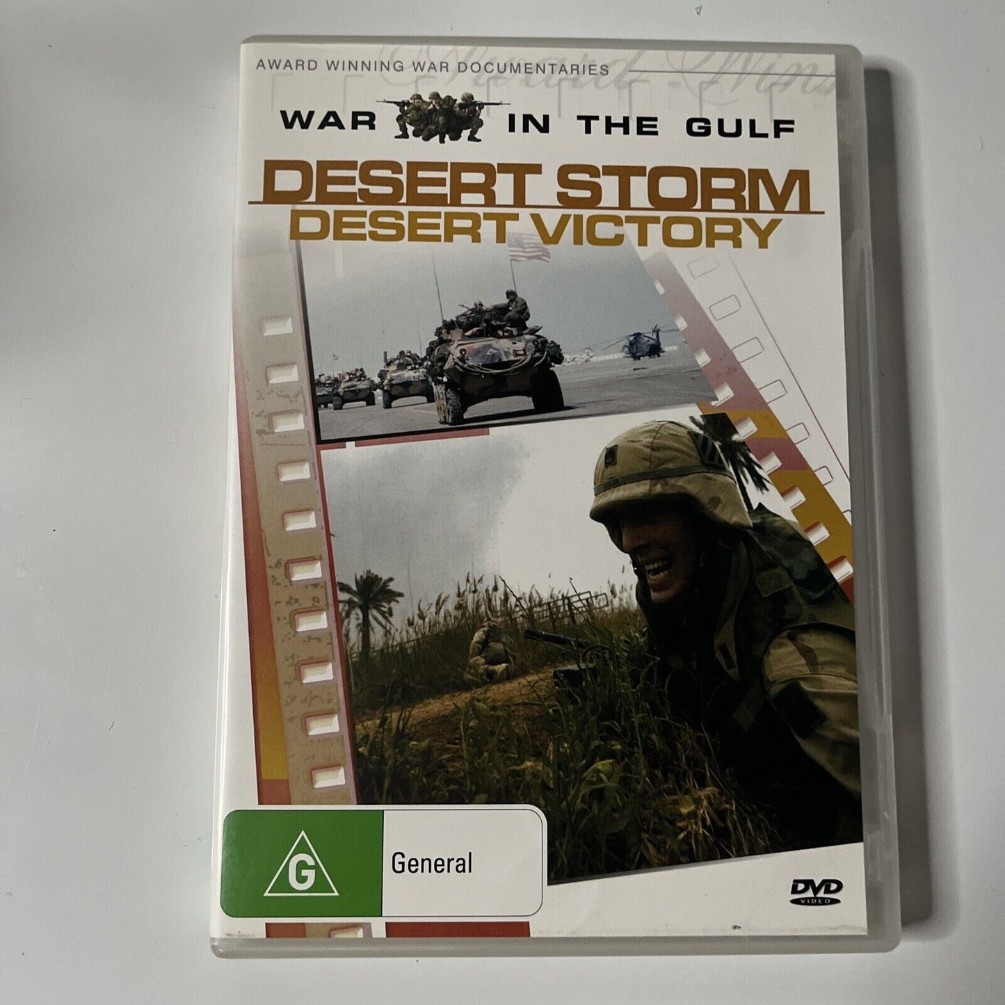 War In The Gulf Desert Storm Desert Victory - All Region DVD - Documentary