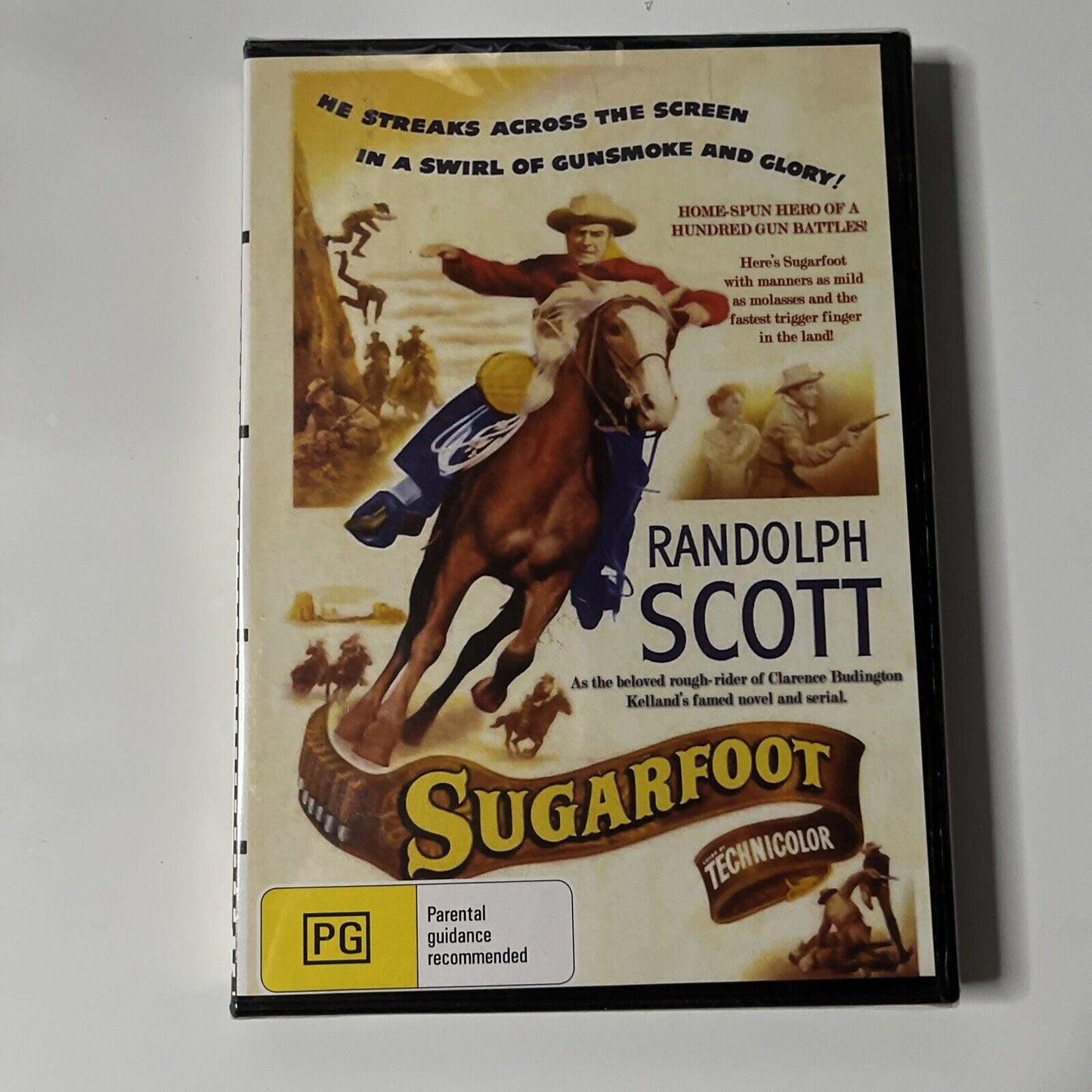 *New Sealed* Sugarfoot (DVD, 1951) Randolph Scott. NEW All Regions