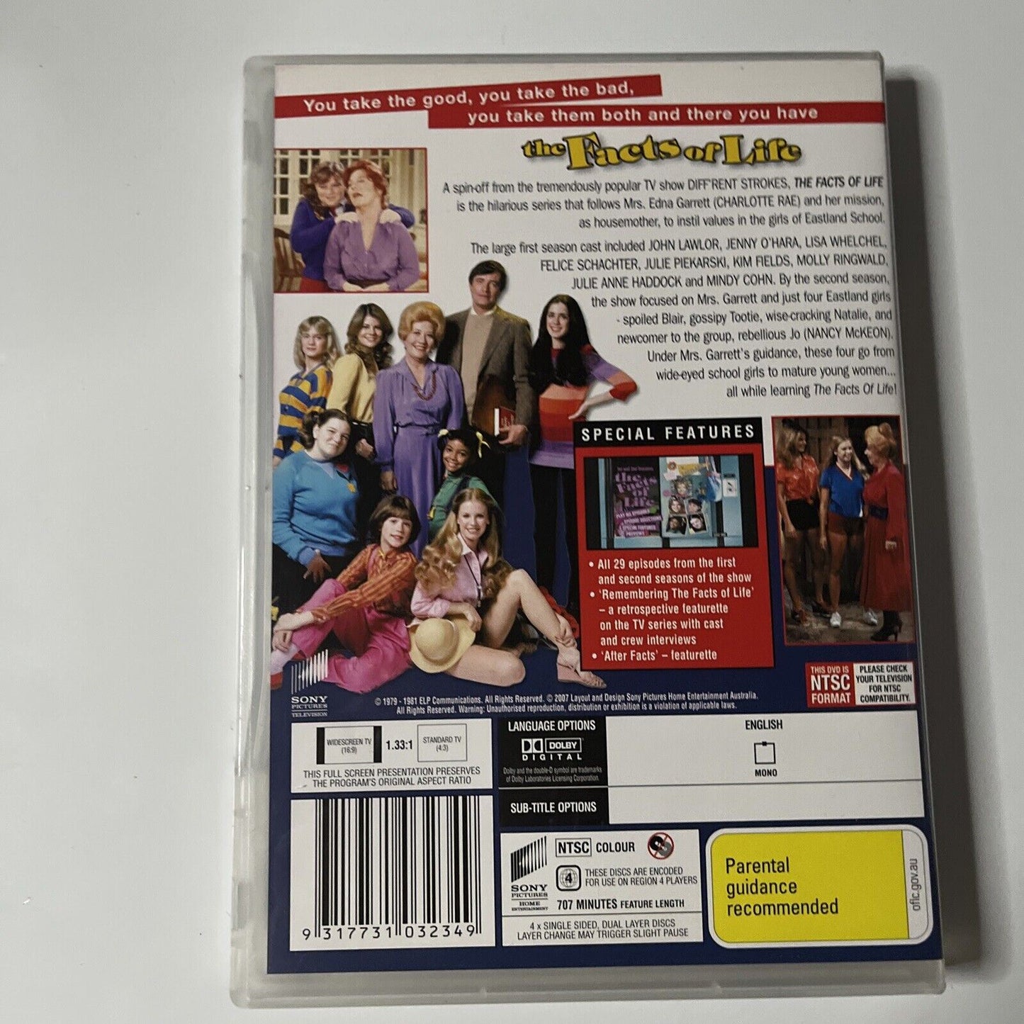 The Facts Of Life : Season 1-2 (DVD, 1979, 2-Disc) NEW Region 4