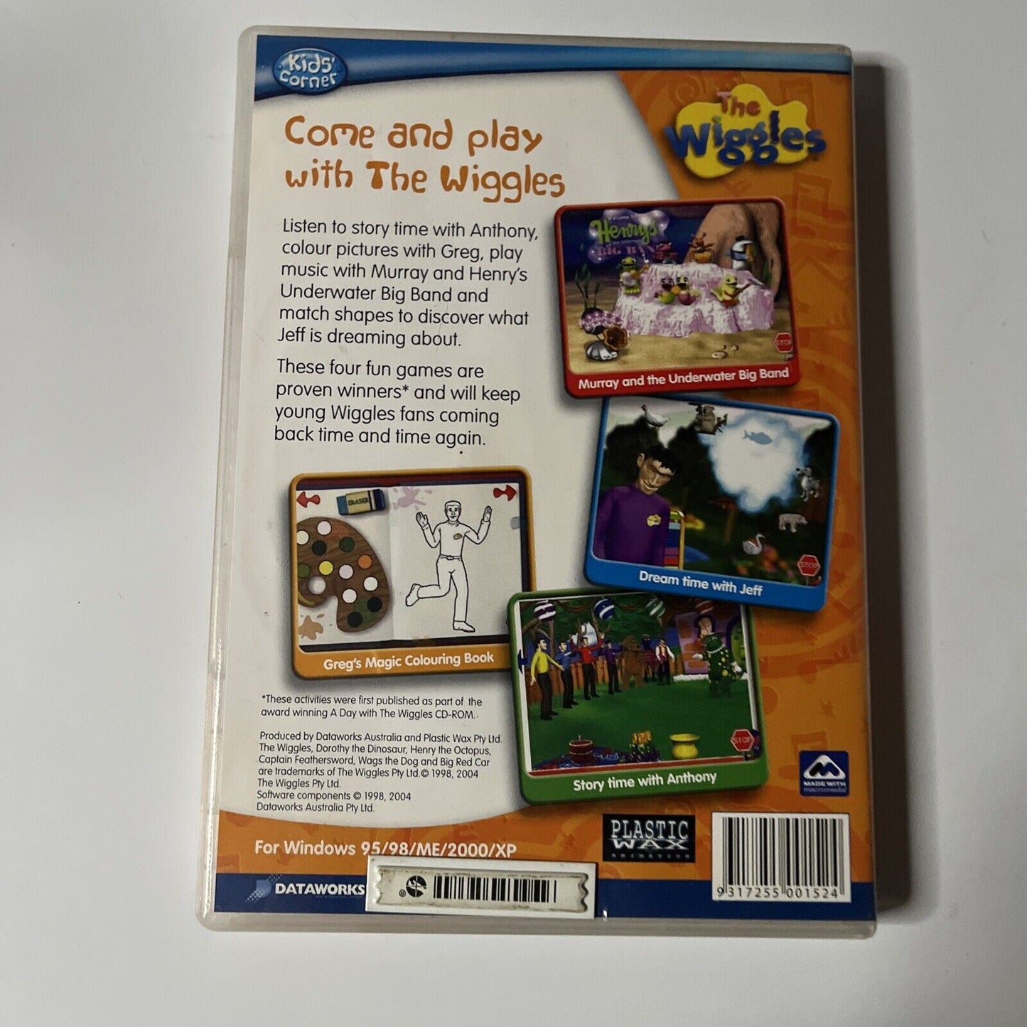 Fun With The Wiggles - PC CD-ROM Game