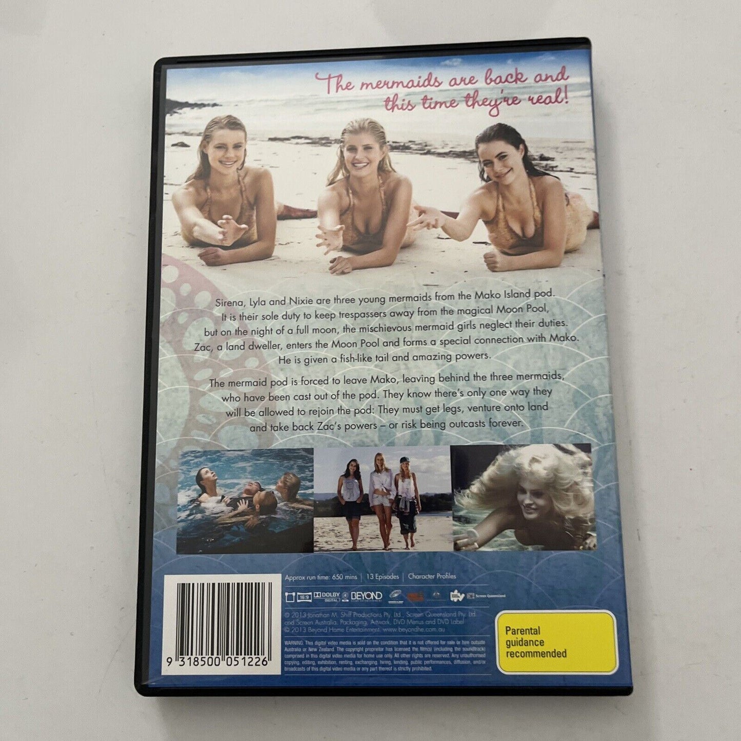 Mako Mermaids : Vol 1 (DVD, 2013) NEW Ivy Latimer, Amy Ruffle, Lucy Fry Region 4
