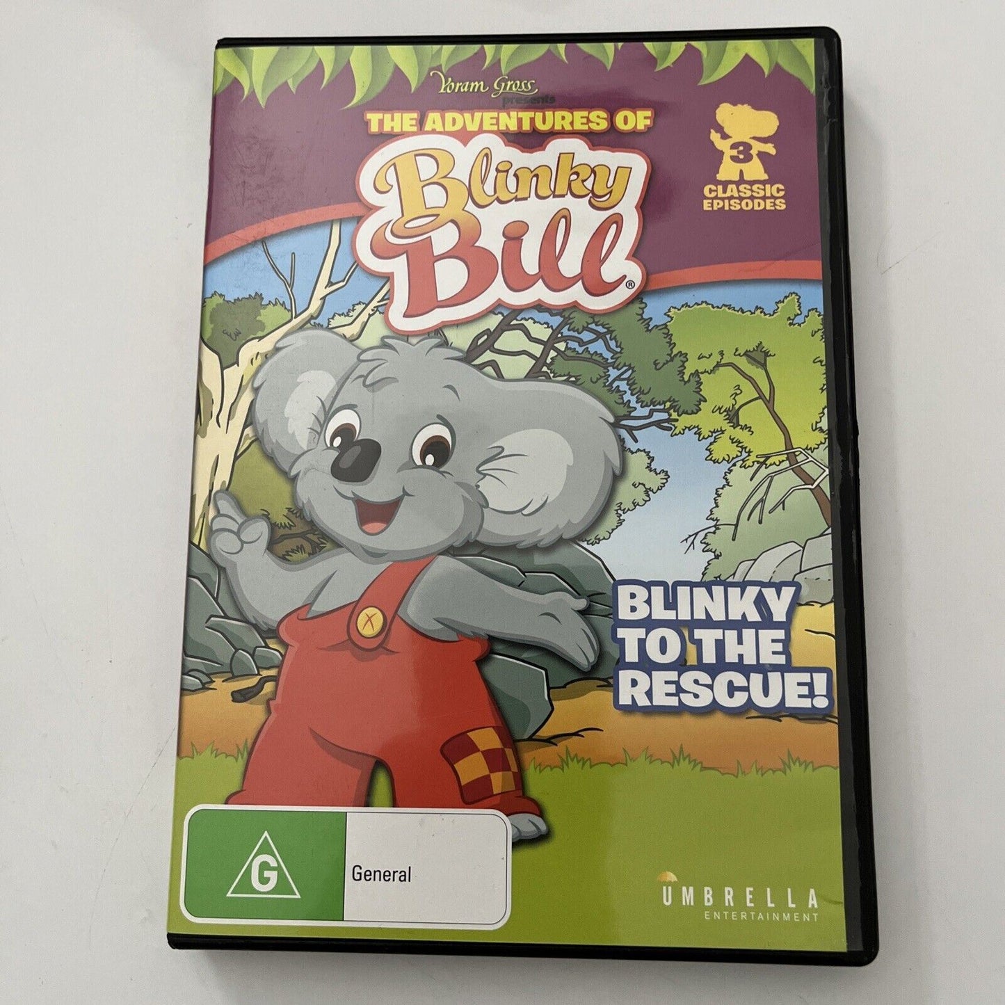 The Adventures Of Blinky Bill: Blinky To The Rescue (DVD, 1993) All Regions