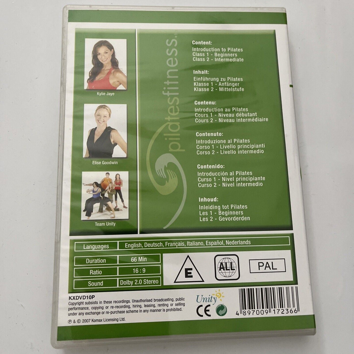 Pilates Fitness - Workout, Training's, Entertainment (DVD, 2007) All Regions