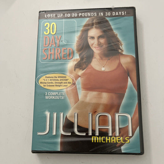 *New Sealed* Julian Michaels: 30 Day Shred (DVD, 2007) Region 1