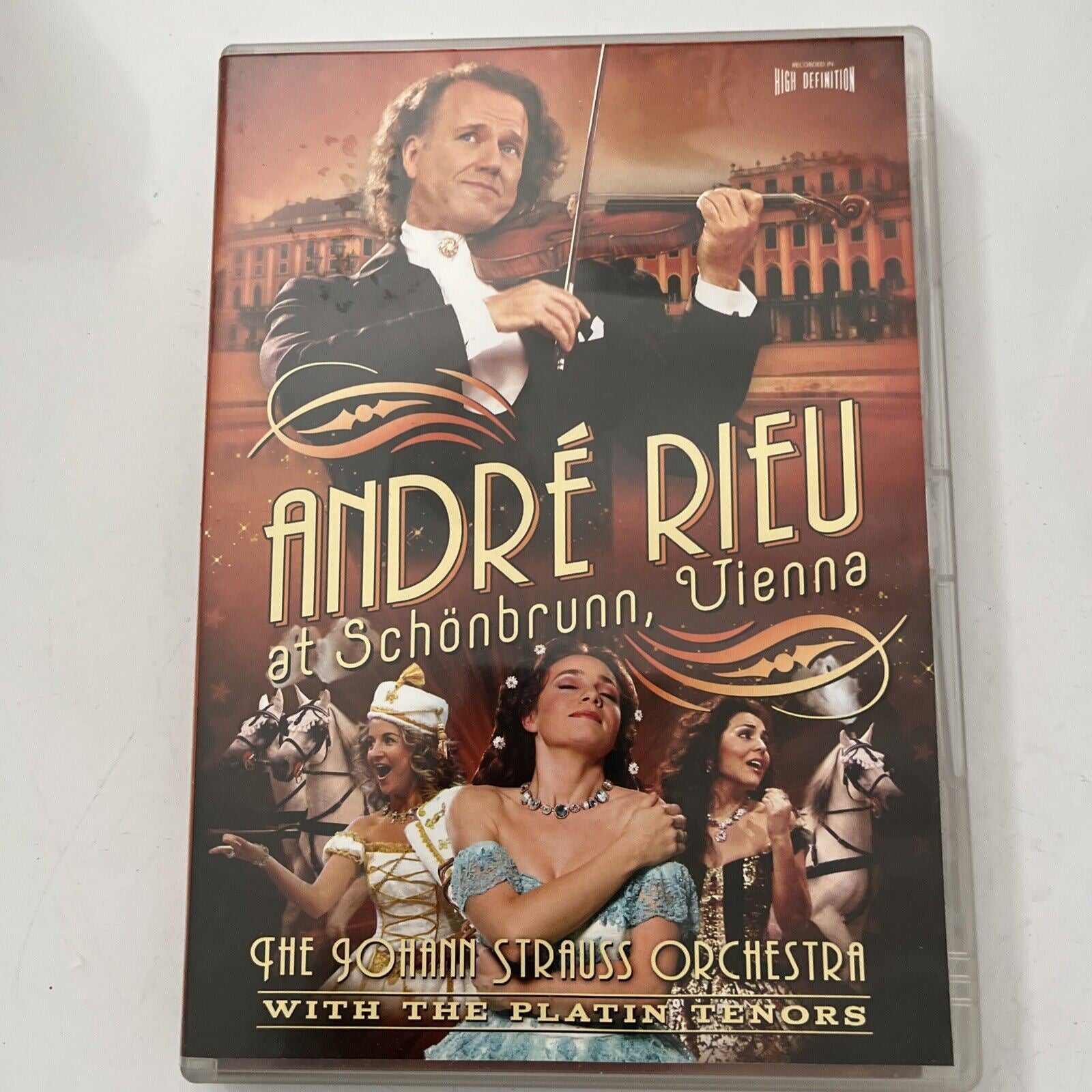 André Rieu at Schoenbrunn/Vienna by Andre Rieu (DVD, 2006) NEW All Reg ...