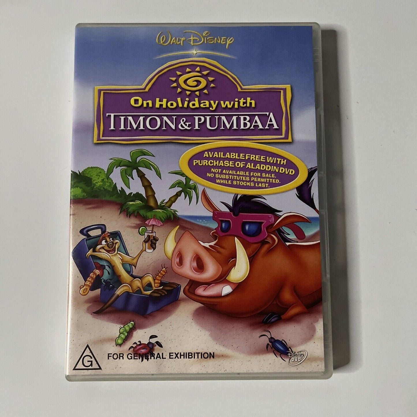 On Holiday With Timon & Pumbaa (DVD) Region 4 Walt Disney