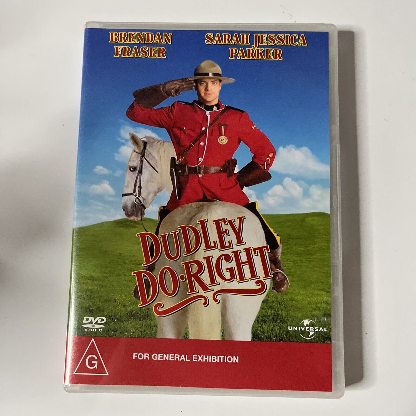 Dudley Do Right (DVD, 1999) Region 4&2