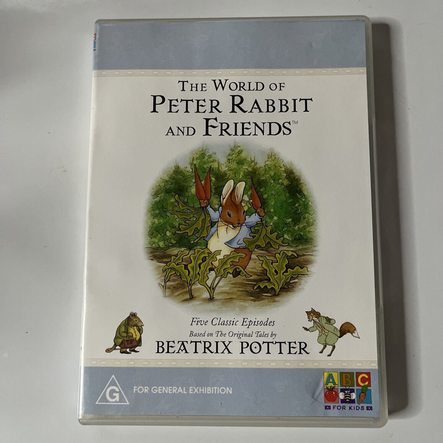 Beatrix Potter - The World of Peter Rabbit and Friends (DVD, 1993) NEW Region 4