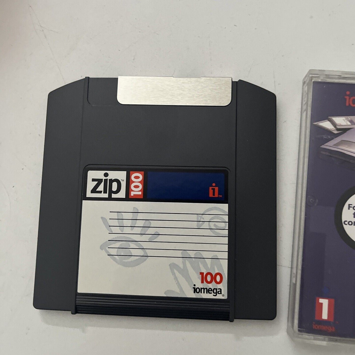 100 MB Iomega Zip Disk Used