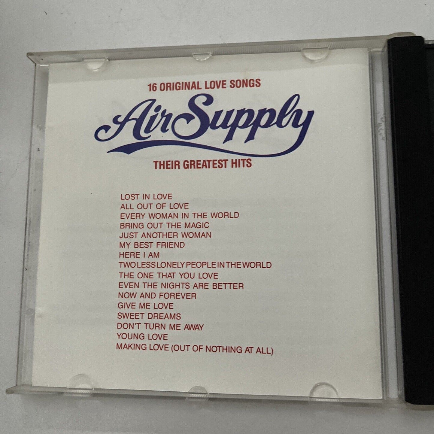 Air Supply - Love Songs - Their Greatest Hits (CD)