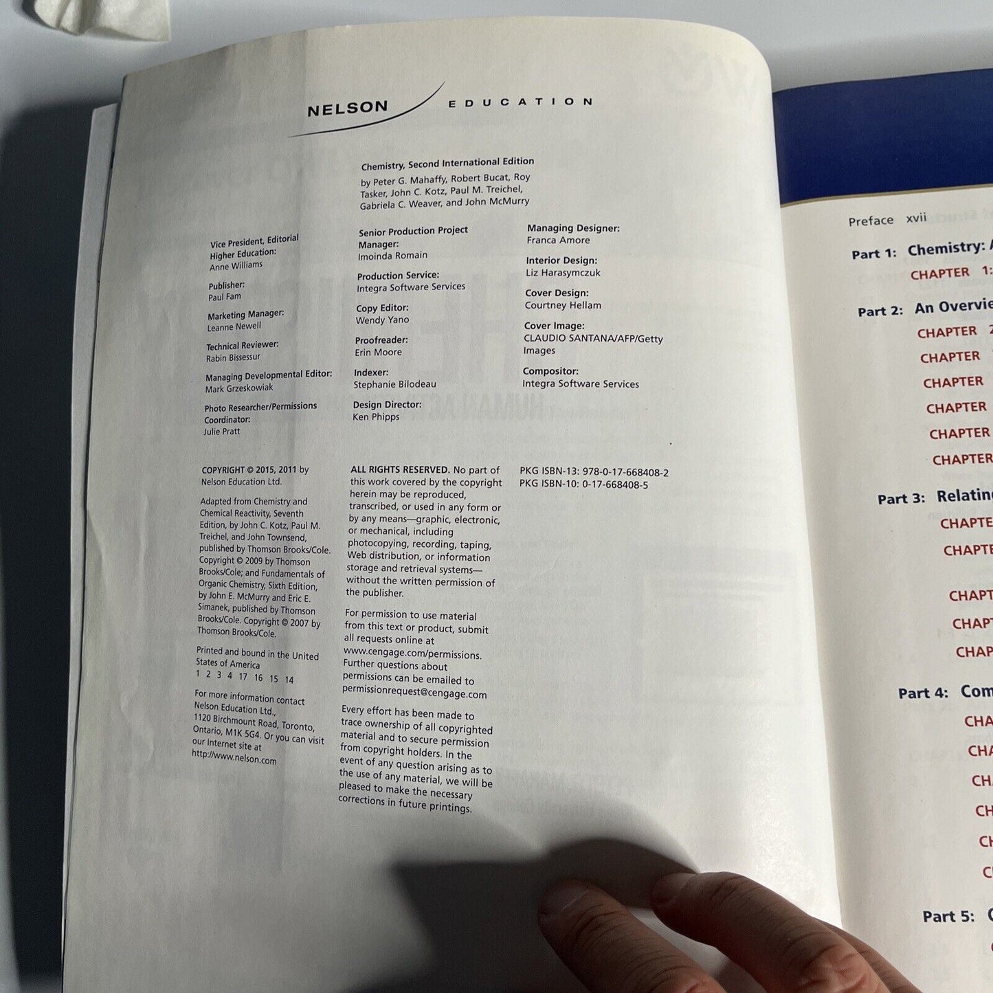 Chemistry : Human Activity, Chemical Reactivity by Peter Mahaffy