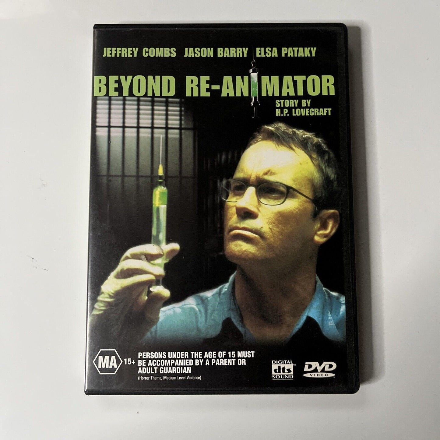 Beyond Re-Animator (DVD, 2003) Jeffrey Combs, Jason Barry, Region 4