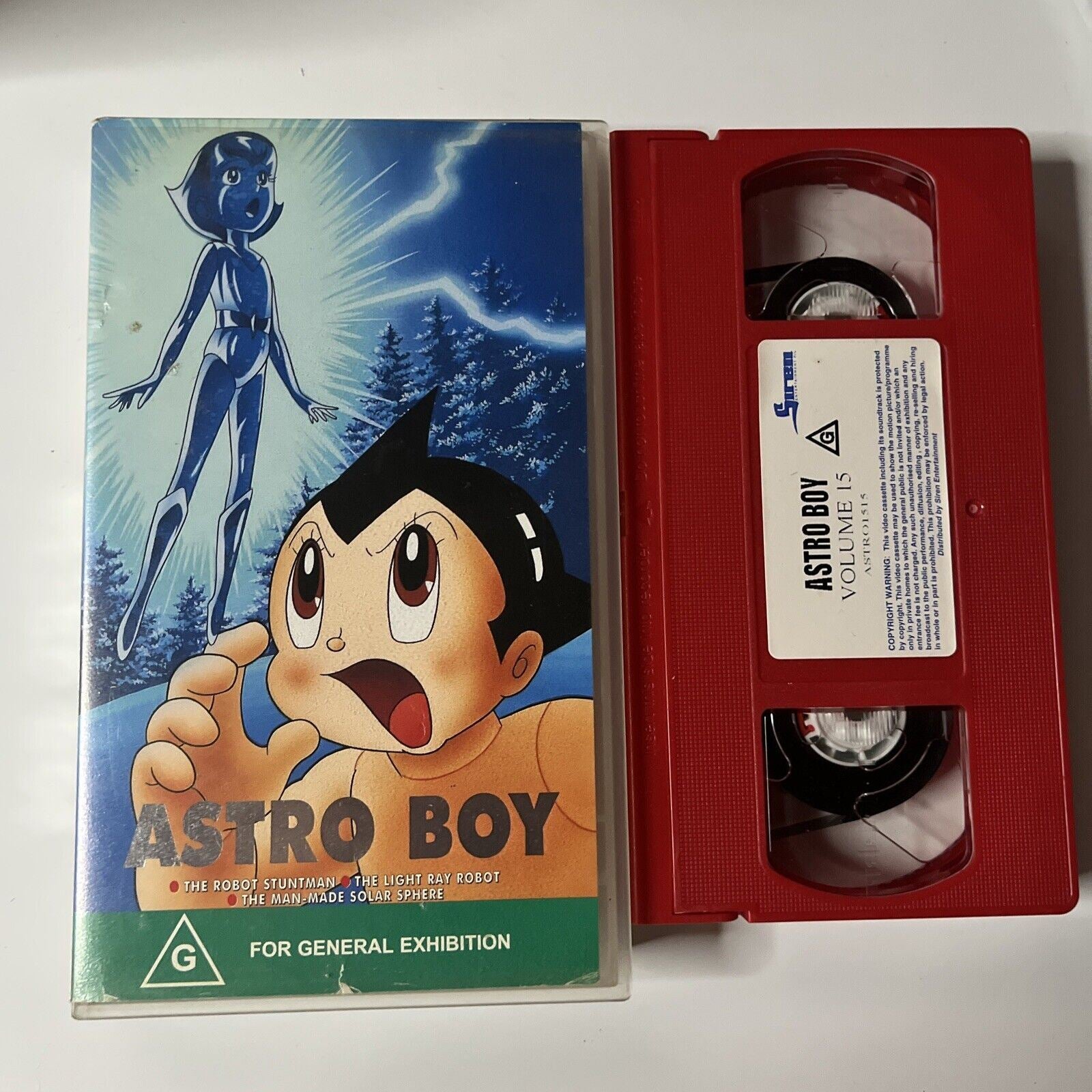 Astro Boy Volume 15 (VHS, 1983) PAL Retro Unit