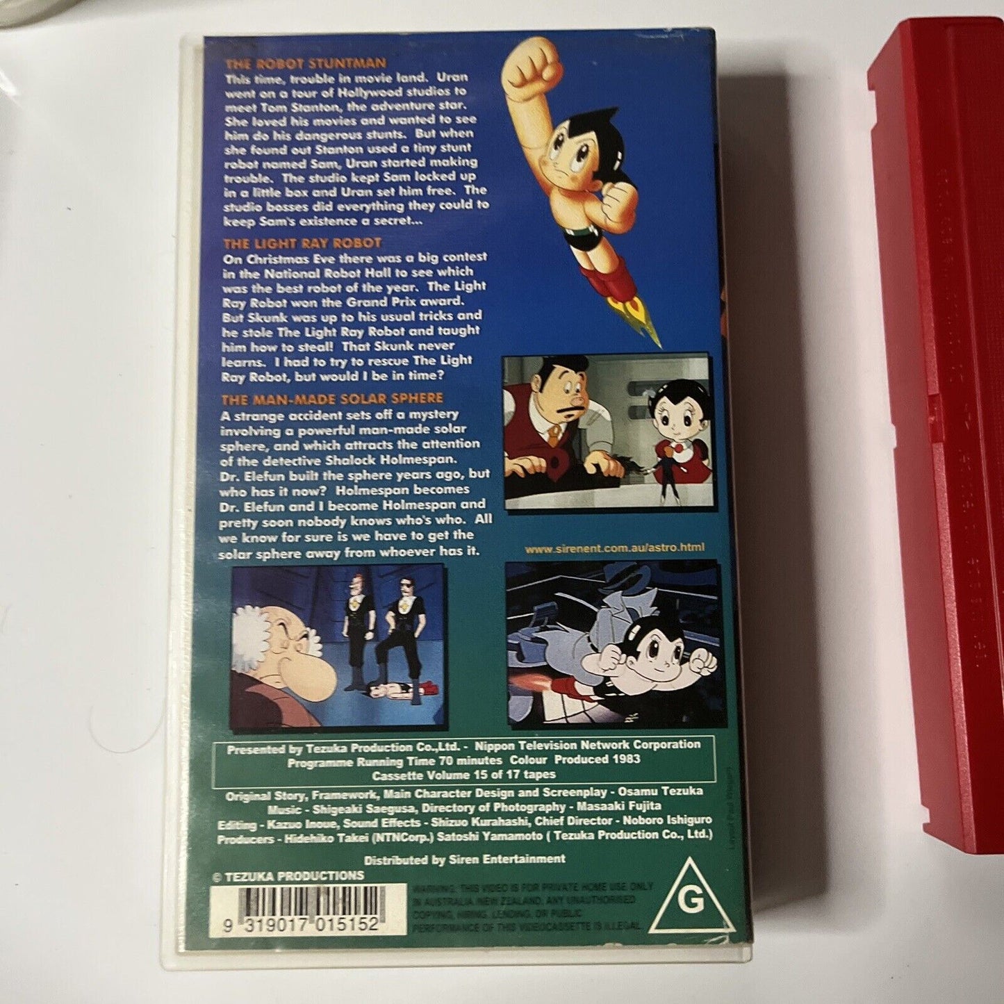 Astro Boy - Volume 15 (VHS, 1983) PAL