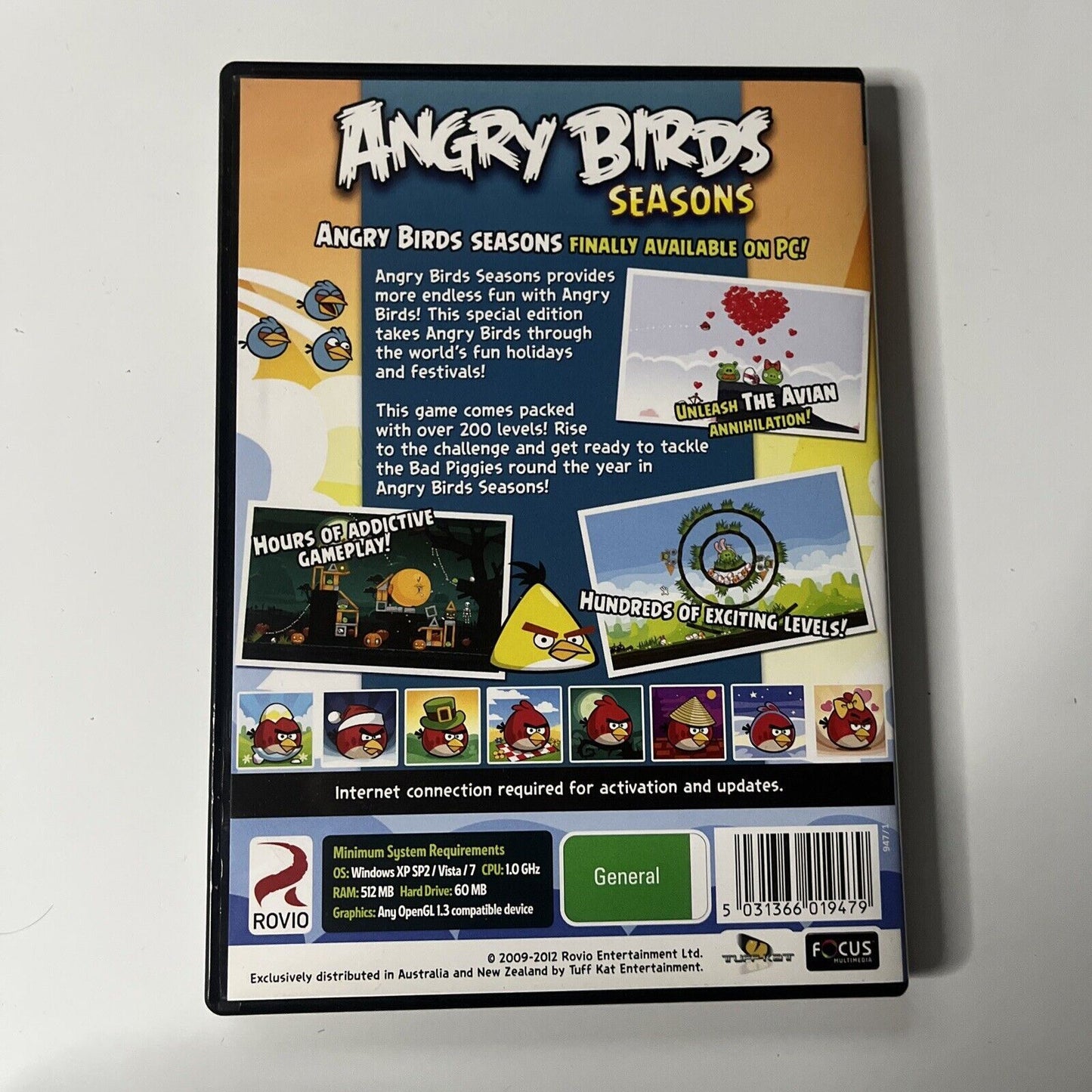 Angry Birds Seasons - PC CD ROM