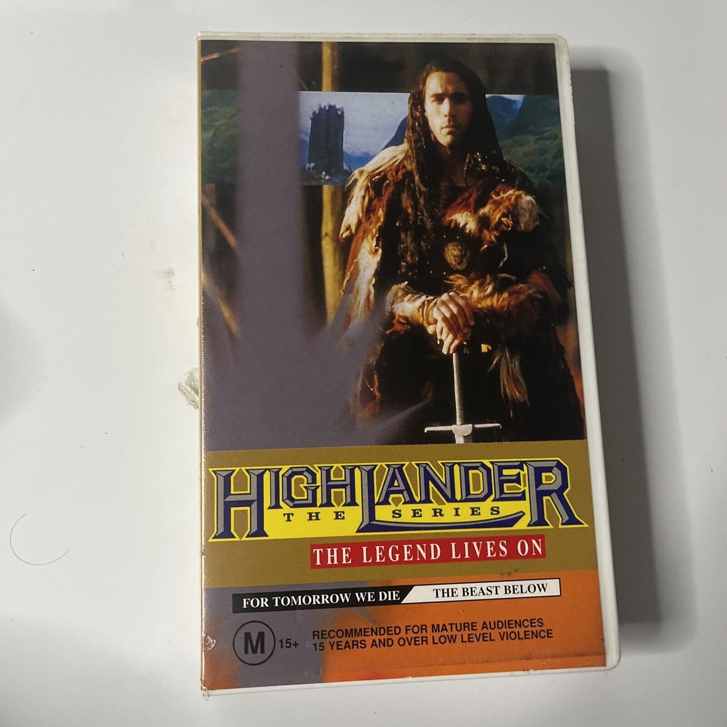 Highlander: The Series - The Legend Lives On - Volume 8 (VHS) PAL Adrian Paul