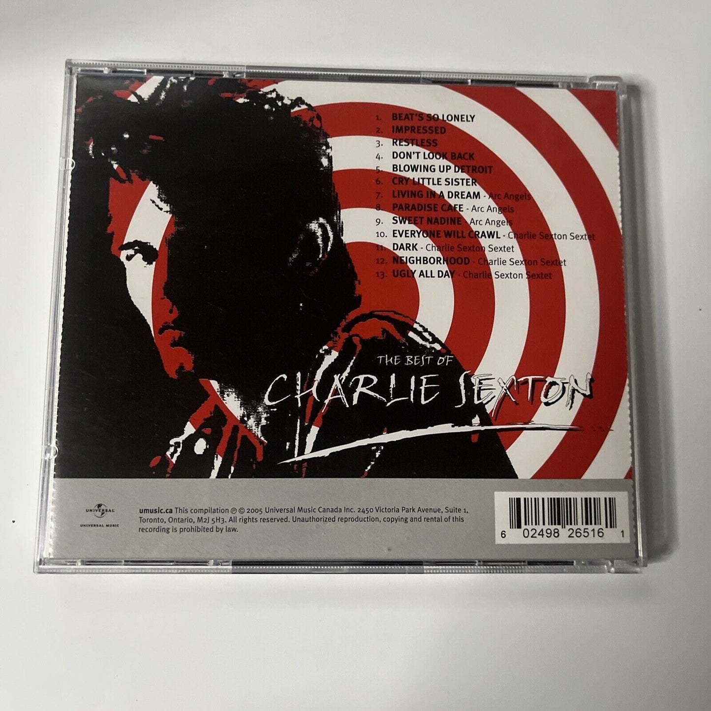 Charlie Sexton – The Best Of Charlie Sexton (CD, 2005)