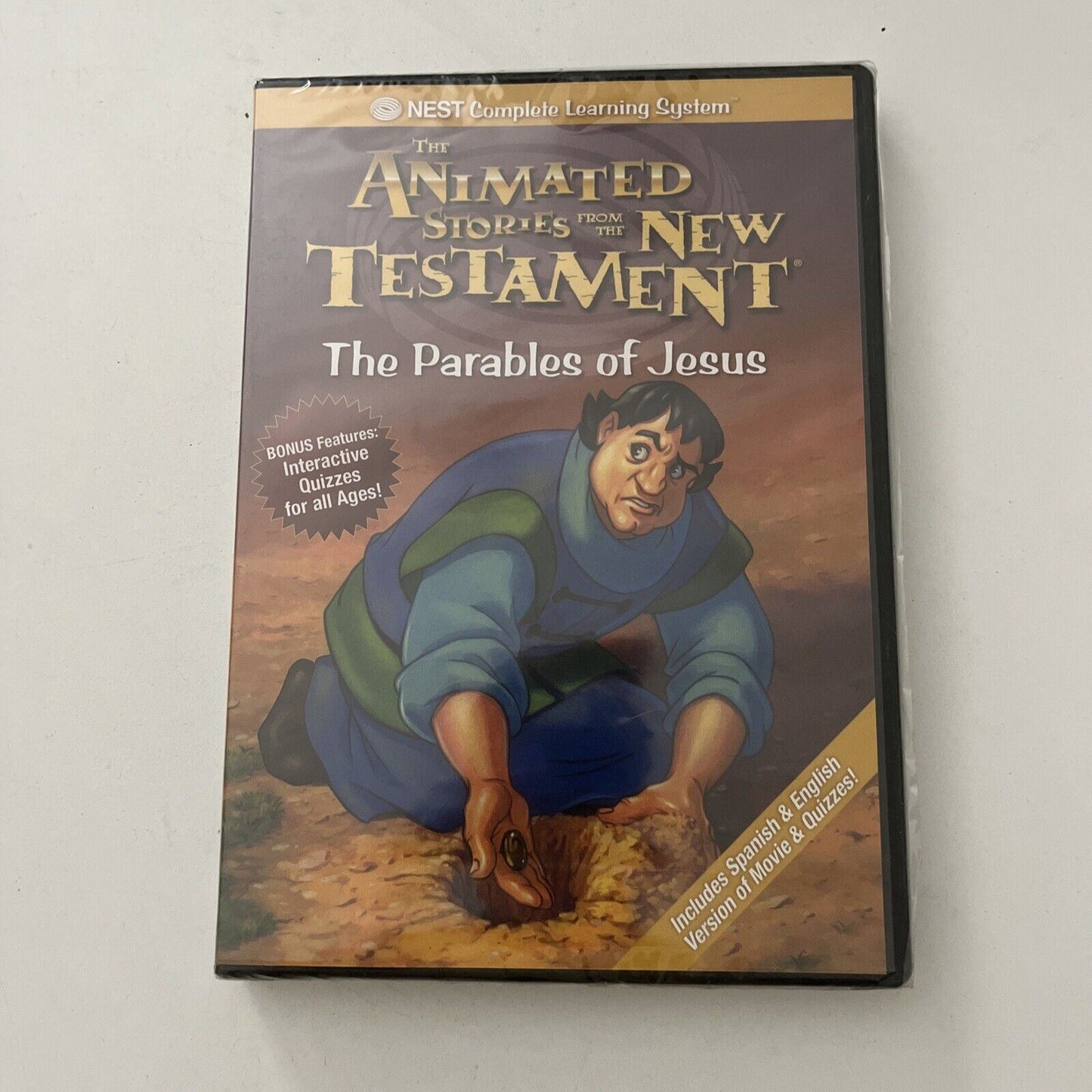 The Animated Stories from the New Testament: The Parables of Jesus (DVD) NEW