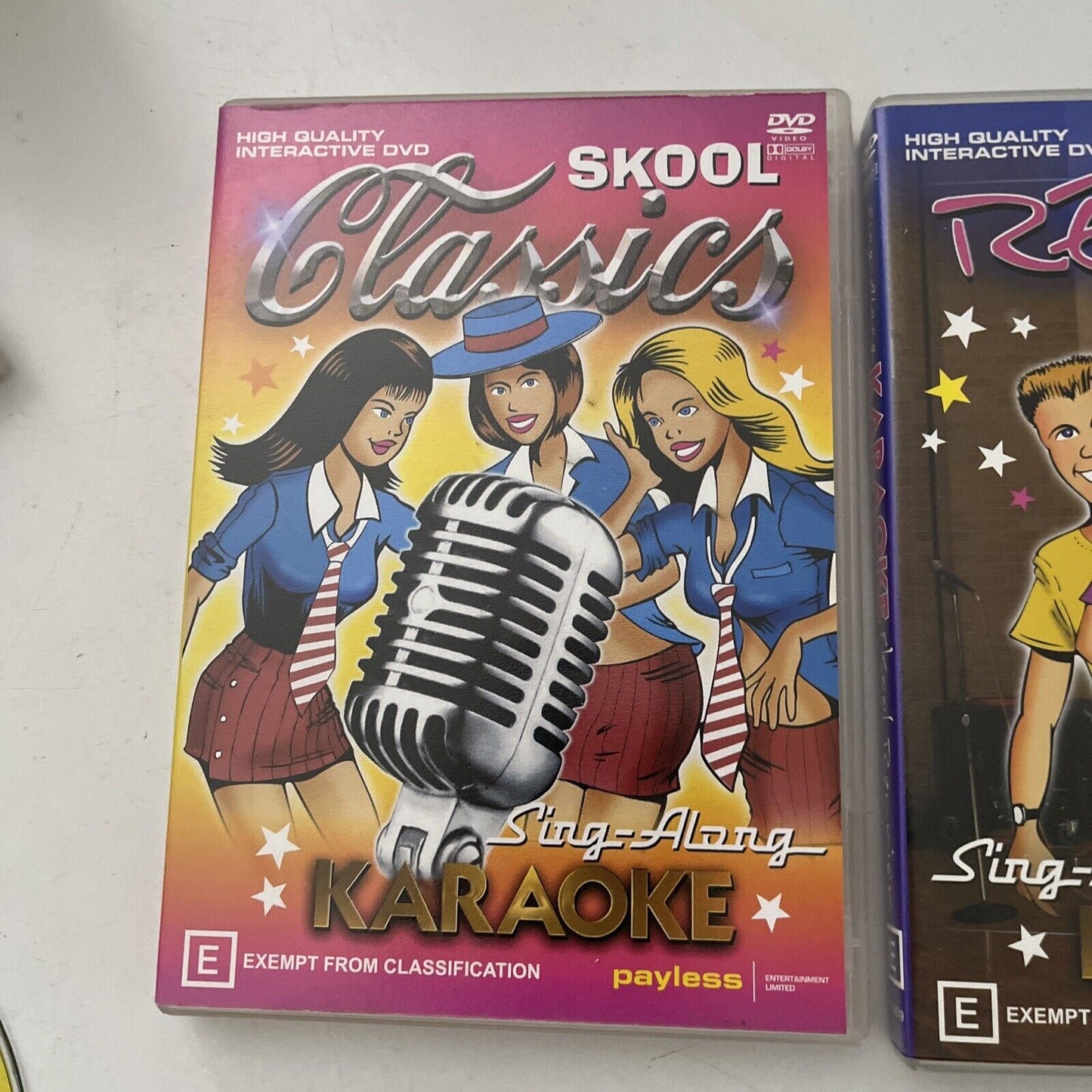 Sing-Along Karaoke: Skool Reunion / Skool Classics (DVD, 2-Disc) All Regions