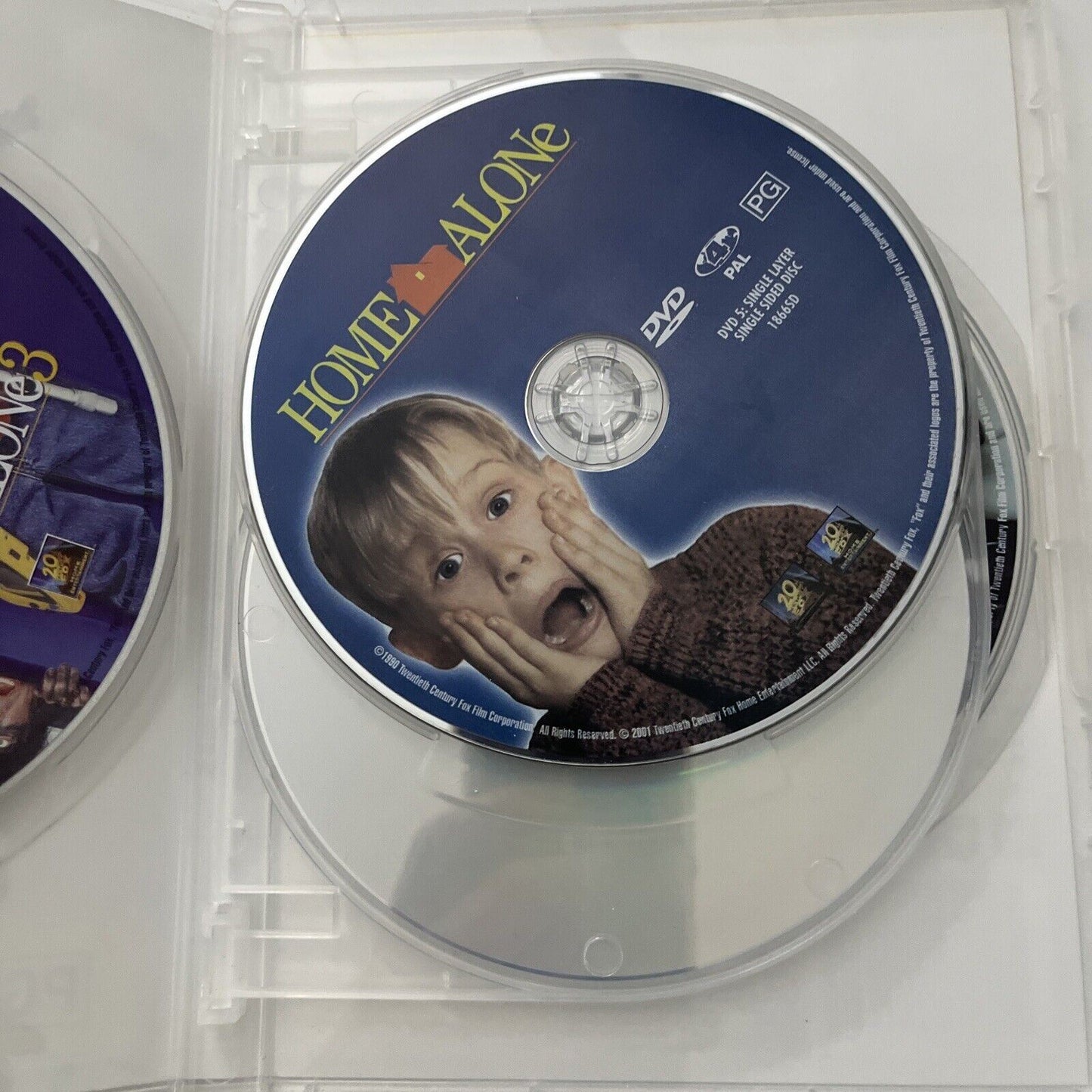 Home Alone 1,2,3,4 (DVD, 1990, 4-Disc) Macaulay Culkin Region 4