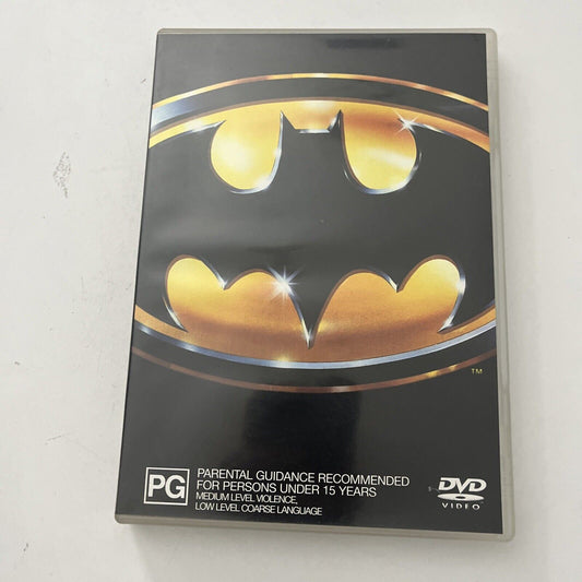 Batman (DVD, 1989) Michael Keaton, Jack Nicholson, Kim Basinger Region 4