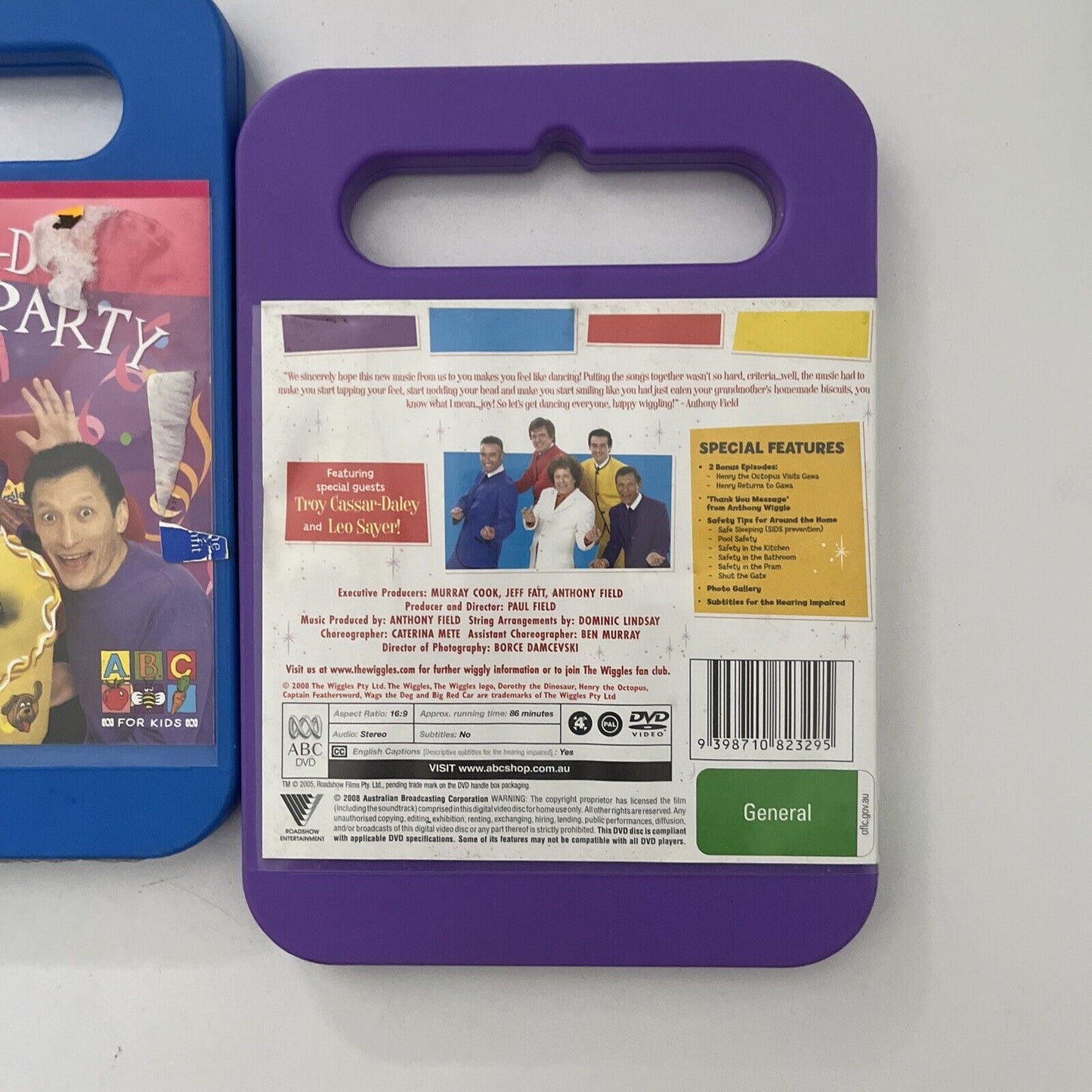 The Wiggles Hoop-De-Doo It's A Wiggly Party! You Make Me Feel Like Dancing (DVD)