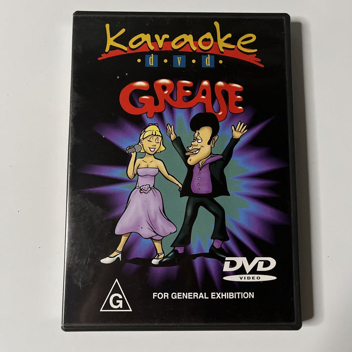 Karaoke Grease (DVD) NEW All Regions Retro Unit