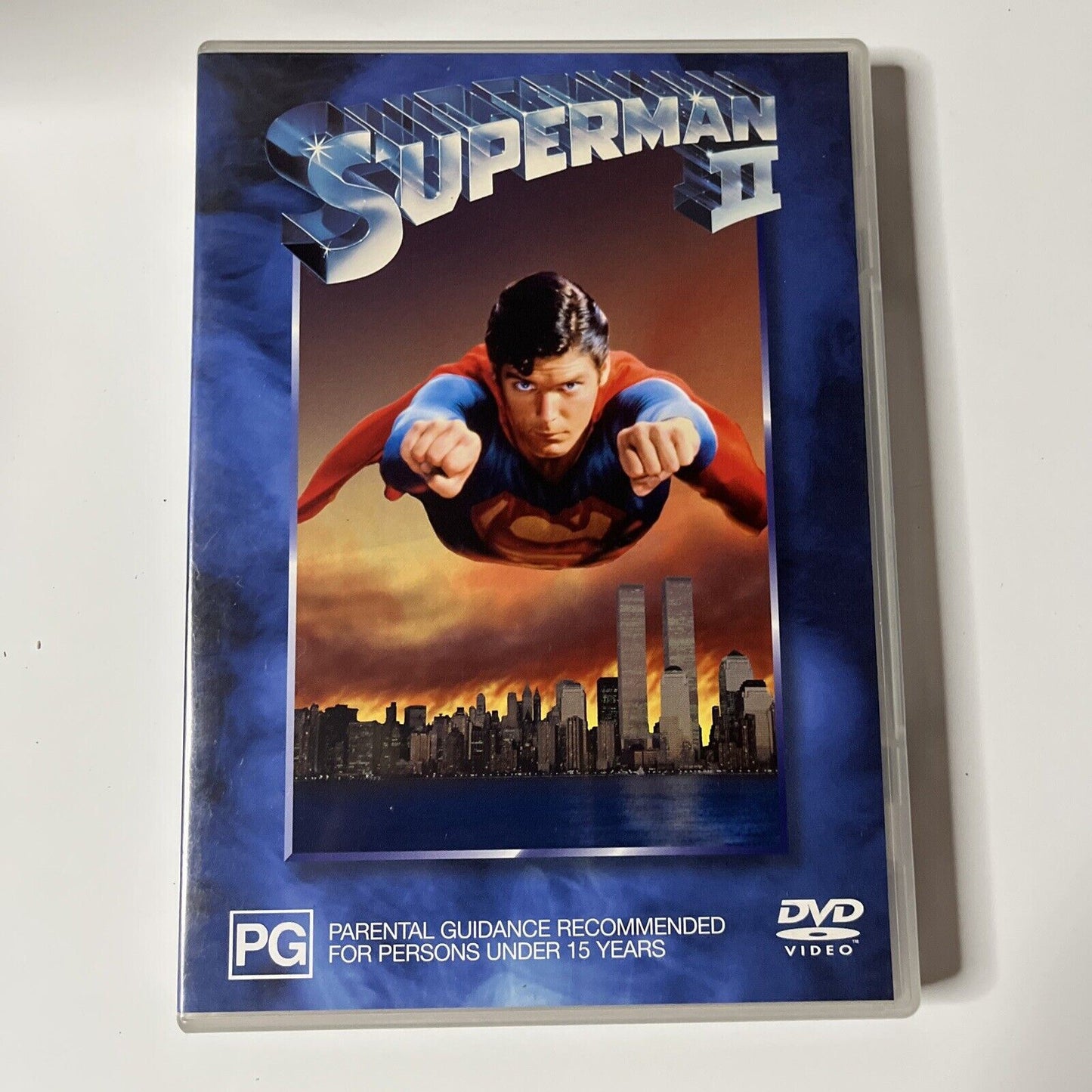 Superman II 2 (DVD, 1980) NEW Christopher Reeve, Margot Kidder, Region 4