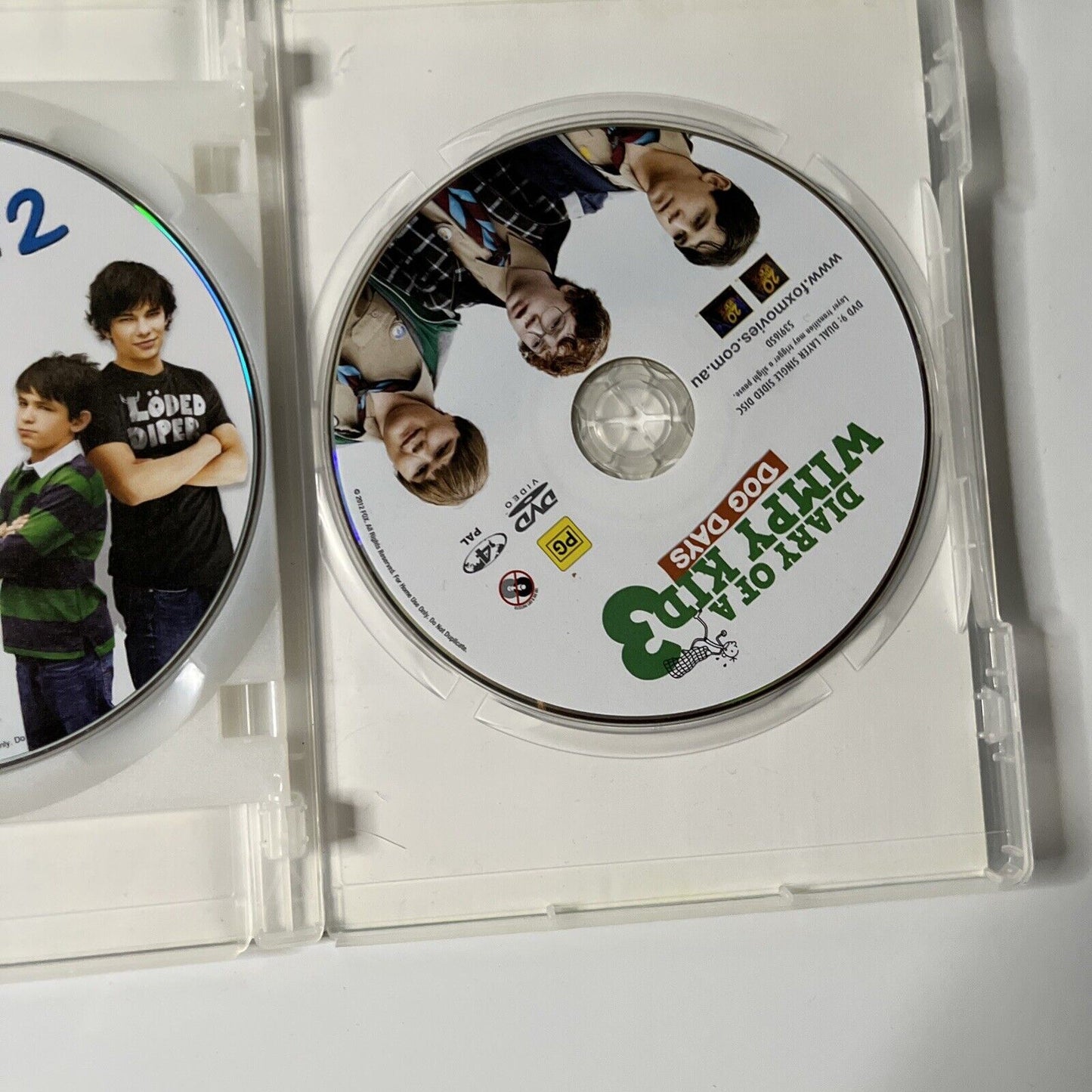 Diary Of A Wimpy Kid 1,2,3 (DVD, 2015, 3-Disc) Region 4