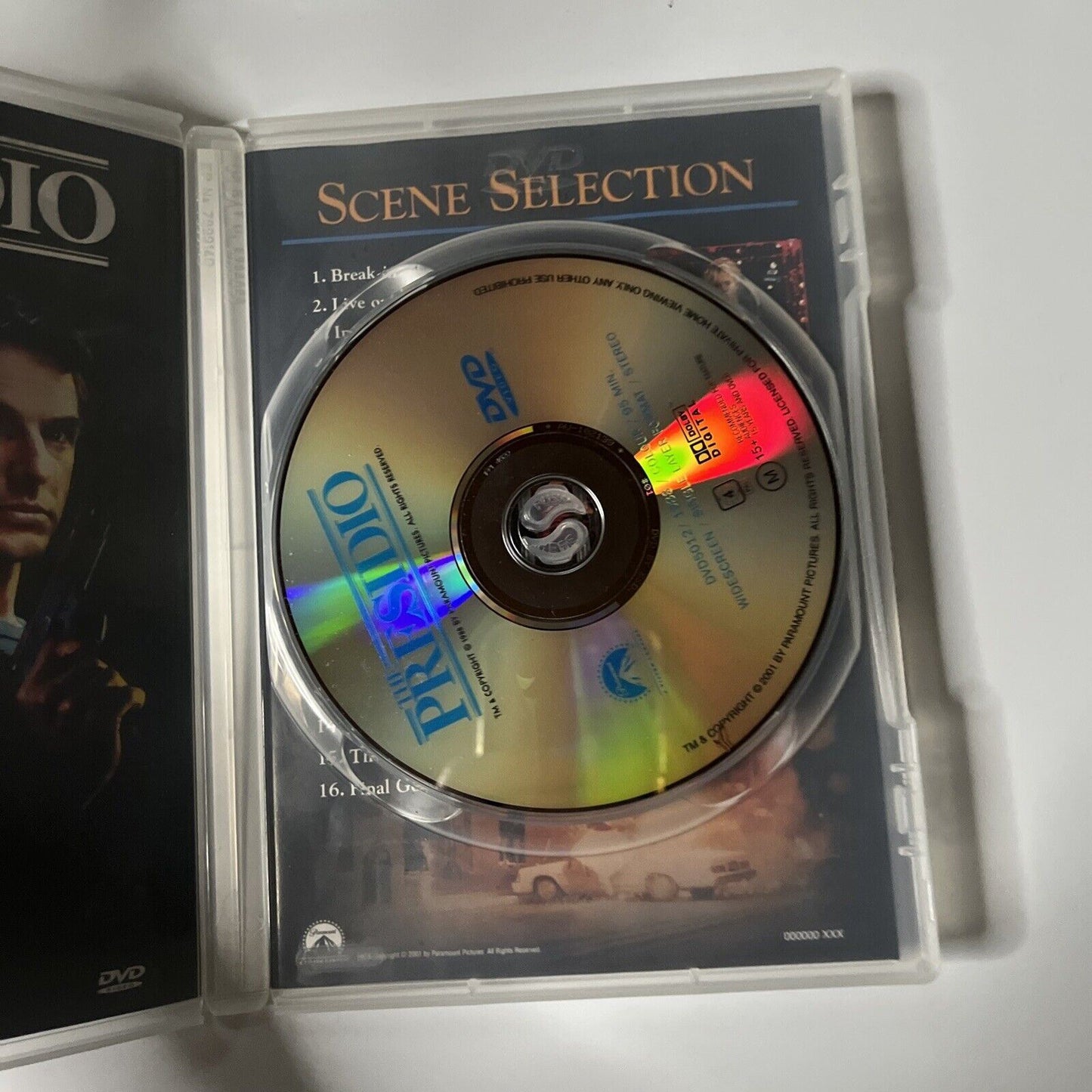 The Presidio (DVD, 1988) Sean Connery, Mark Harmon, Meg Ryan Region 4 ...