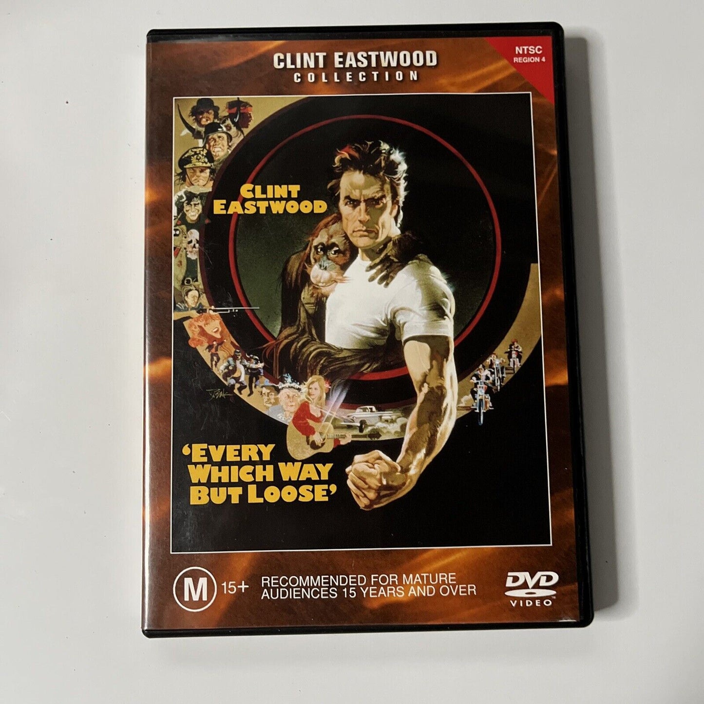 Every Which Way But Loose (DVD, 1978) Clint Eastwood, Sondra Locke NEW Region 4