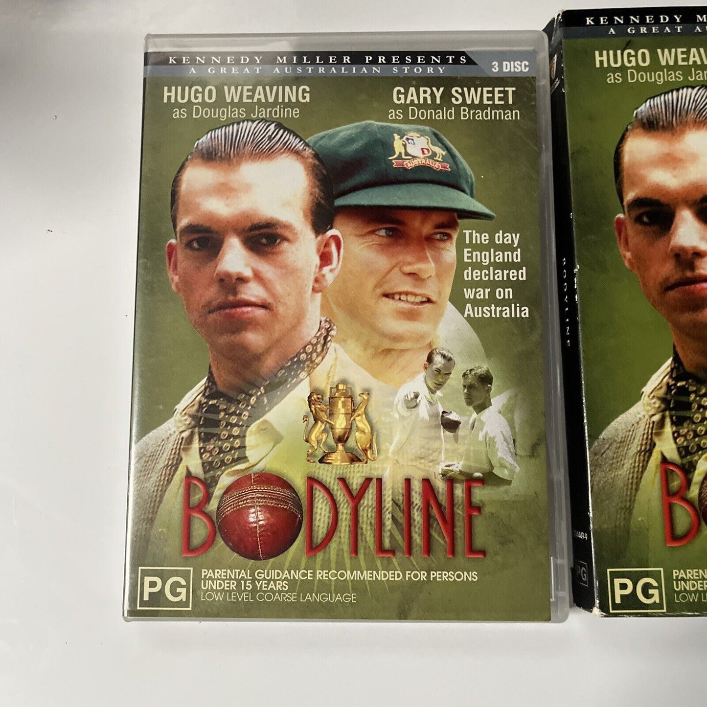 Bodyline - The Mini Series (DVD, 1984, 3-Disc) Hugo Weaving, Gary Sweet Region 4