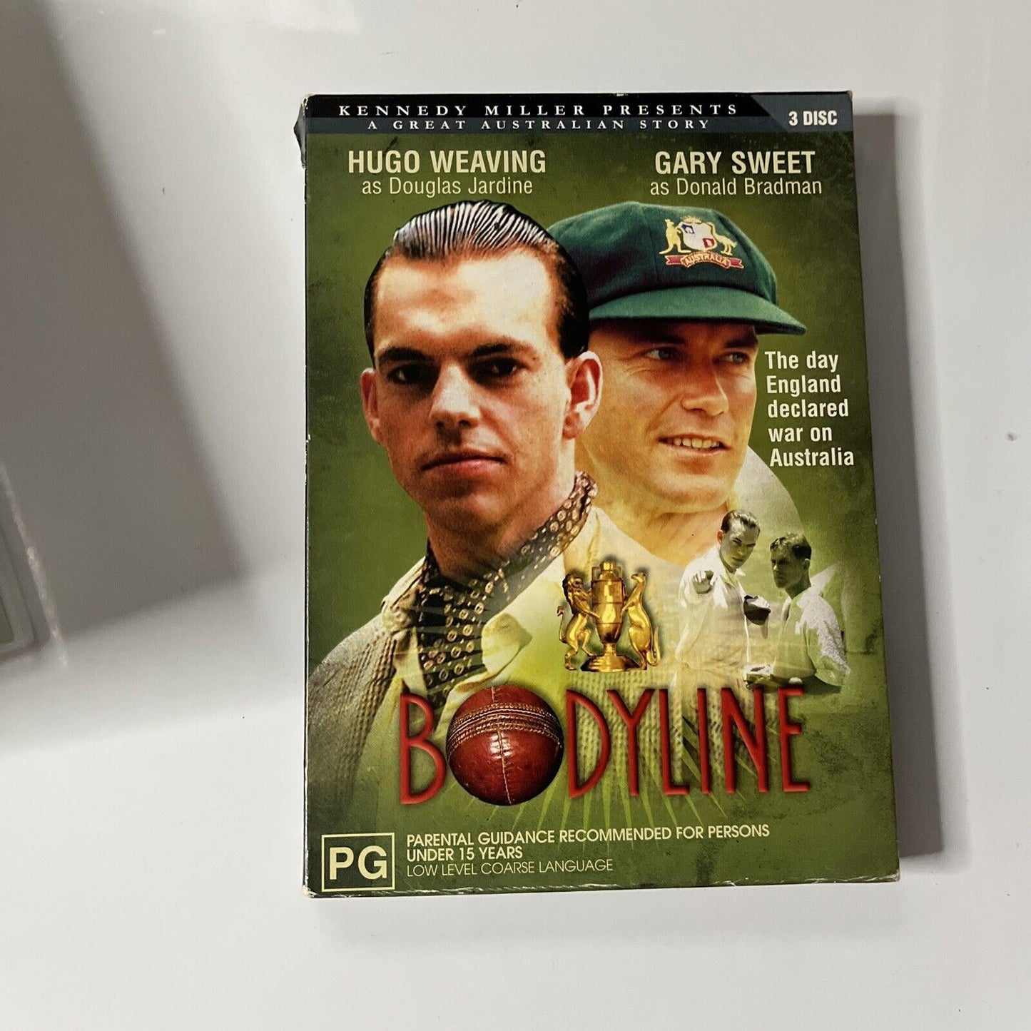 Bodyline - The Mini Series (DVD, 1984, 3-Disc) Hugo Weaving, Gary Sweet Region 4