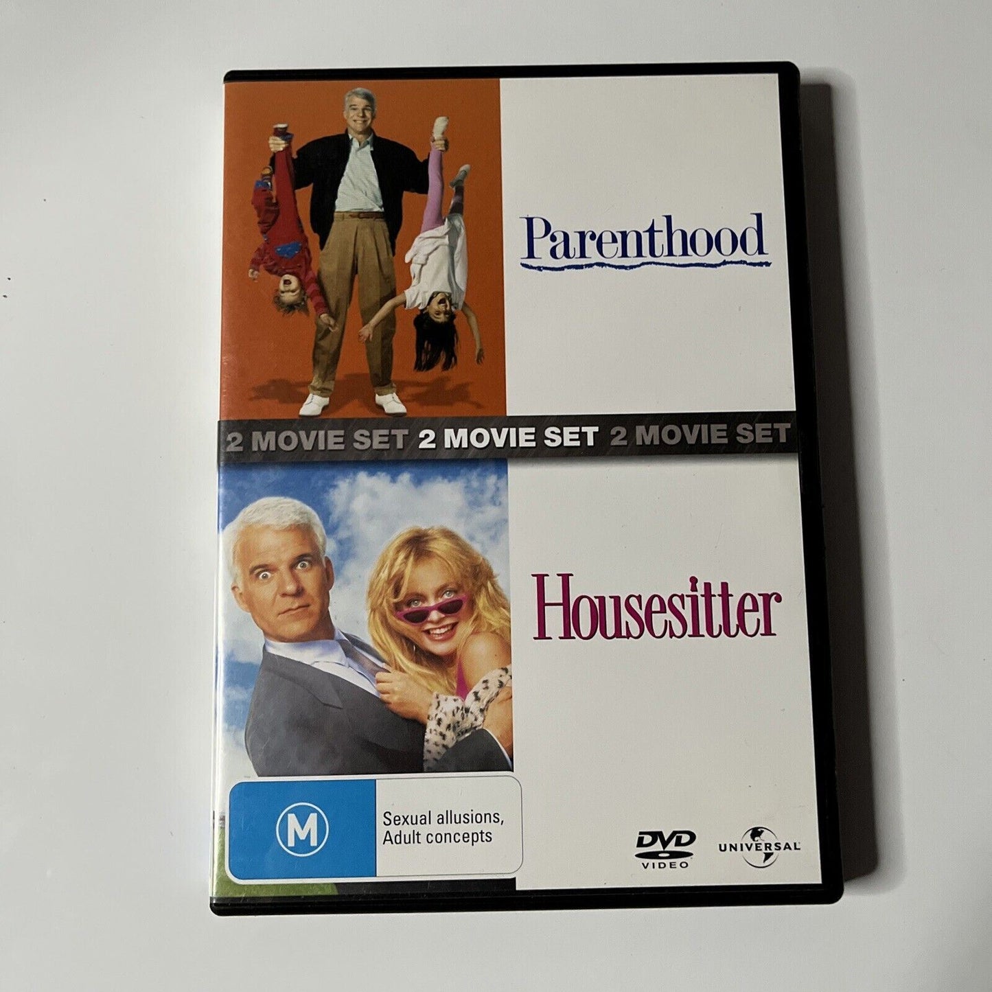 Parenthood / Housesitter (DVD, 1992 2-Disc) Steve Martin, Goldie Hawn Region 2,4