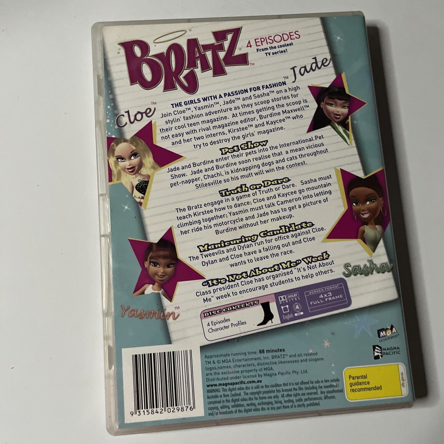 Bratz - Pet Show : Vol 2 (DVD, 2005) Region 4