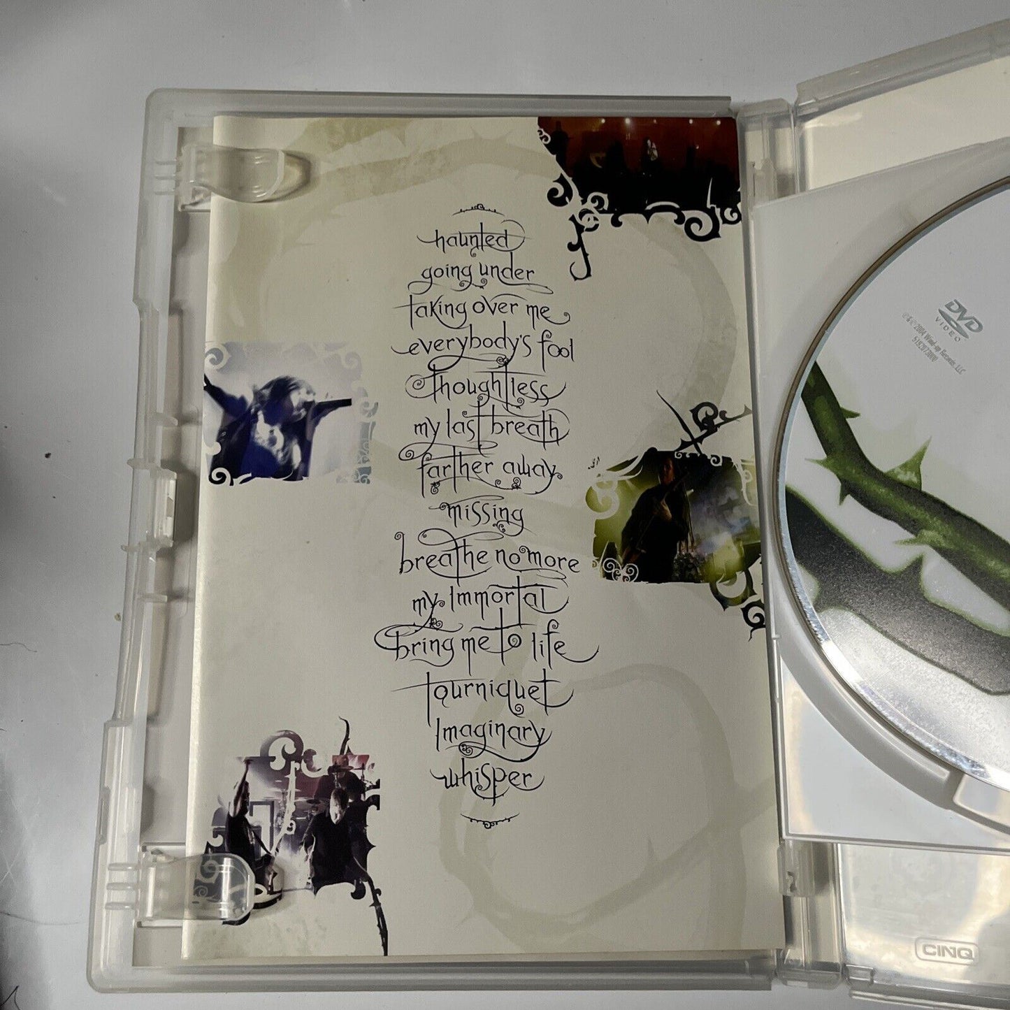 Evanescence - Anywhere But Home (DVD, 2004, 2-Disc) All Regions