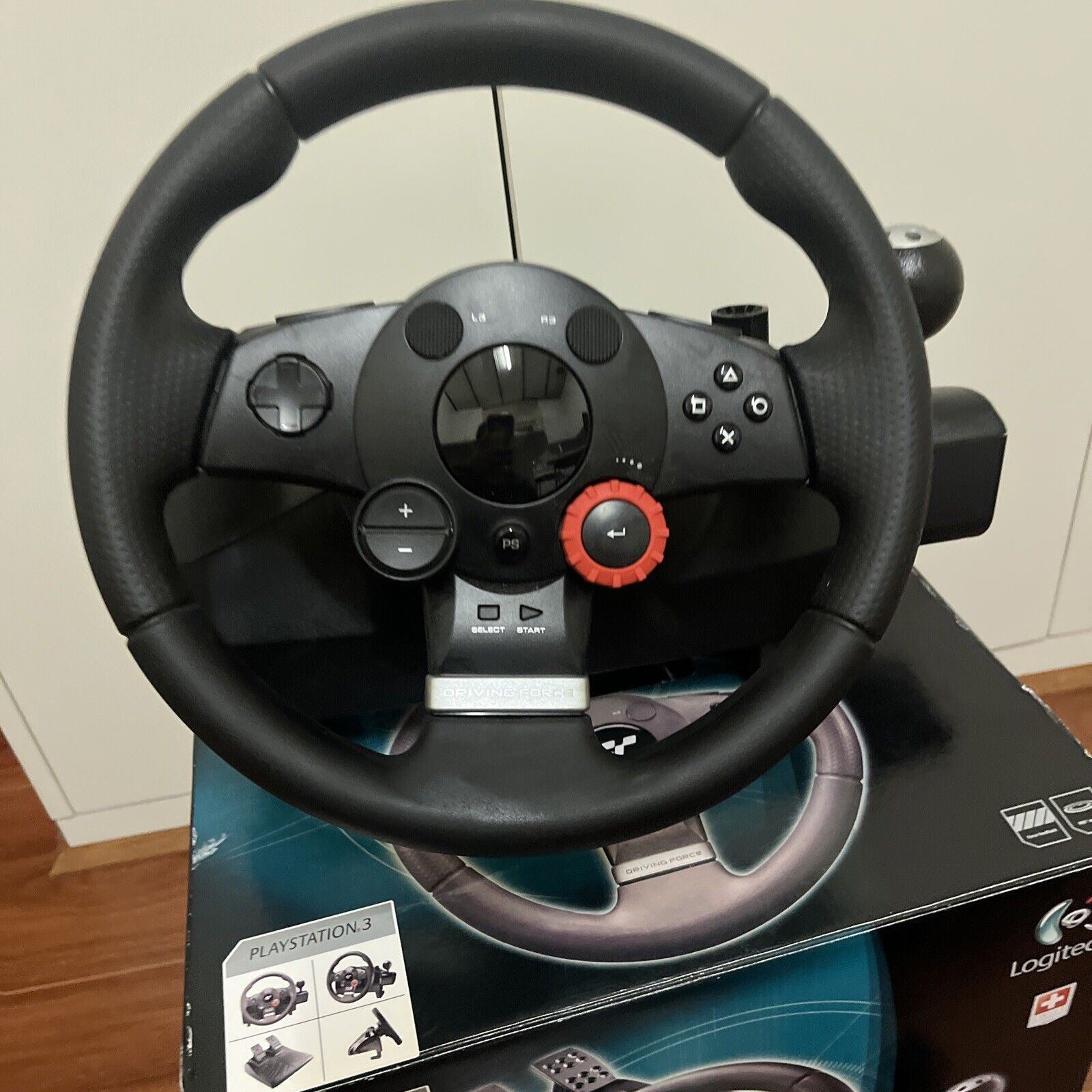 Logitech Driving Force GT Force Feedback Wheel USB for PlayStation 3, –  Retro Unit