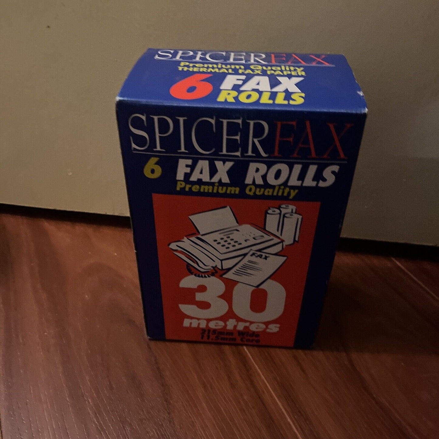 10x 50m Fax Rolls -  Spicer Fax 50m (4x Rolls) + 30m (6x Rolls) Premium Quality