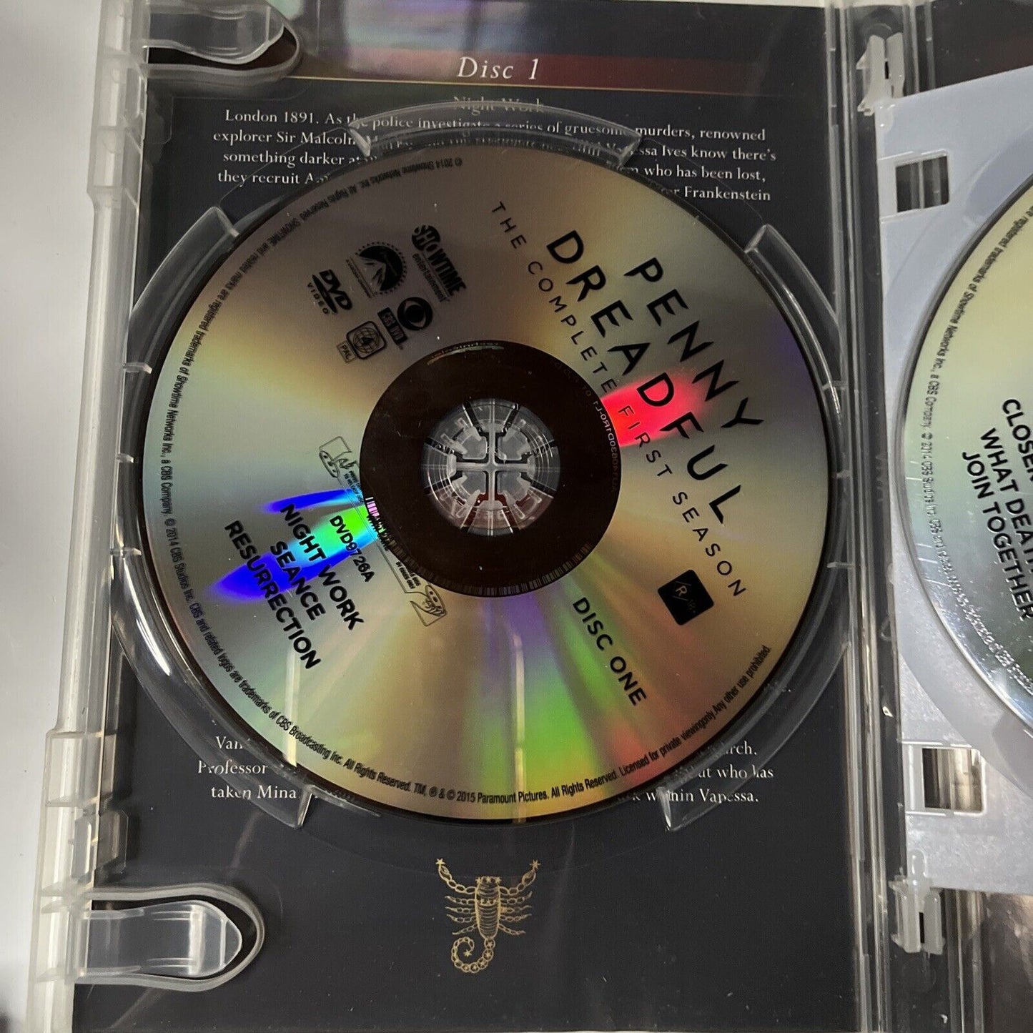 Penny Dreadful : Season 1 (DVD, 2014, 3-Disc) Eva Green, Billie Piper Region 4