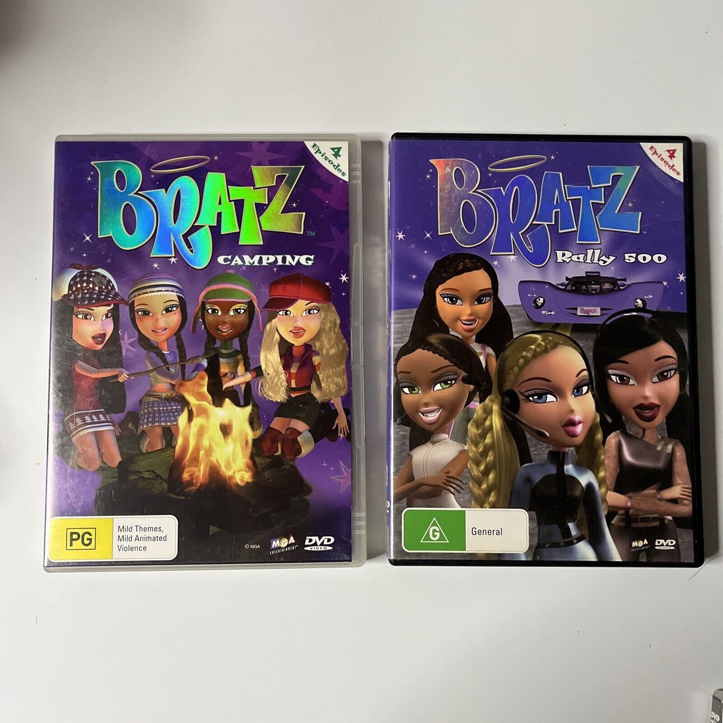 Bratz - Camping / Rally 500 (DVD, 2005, 2-Disc) Region 4