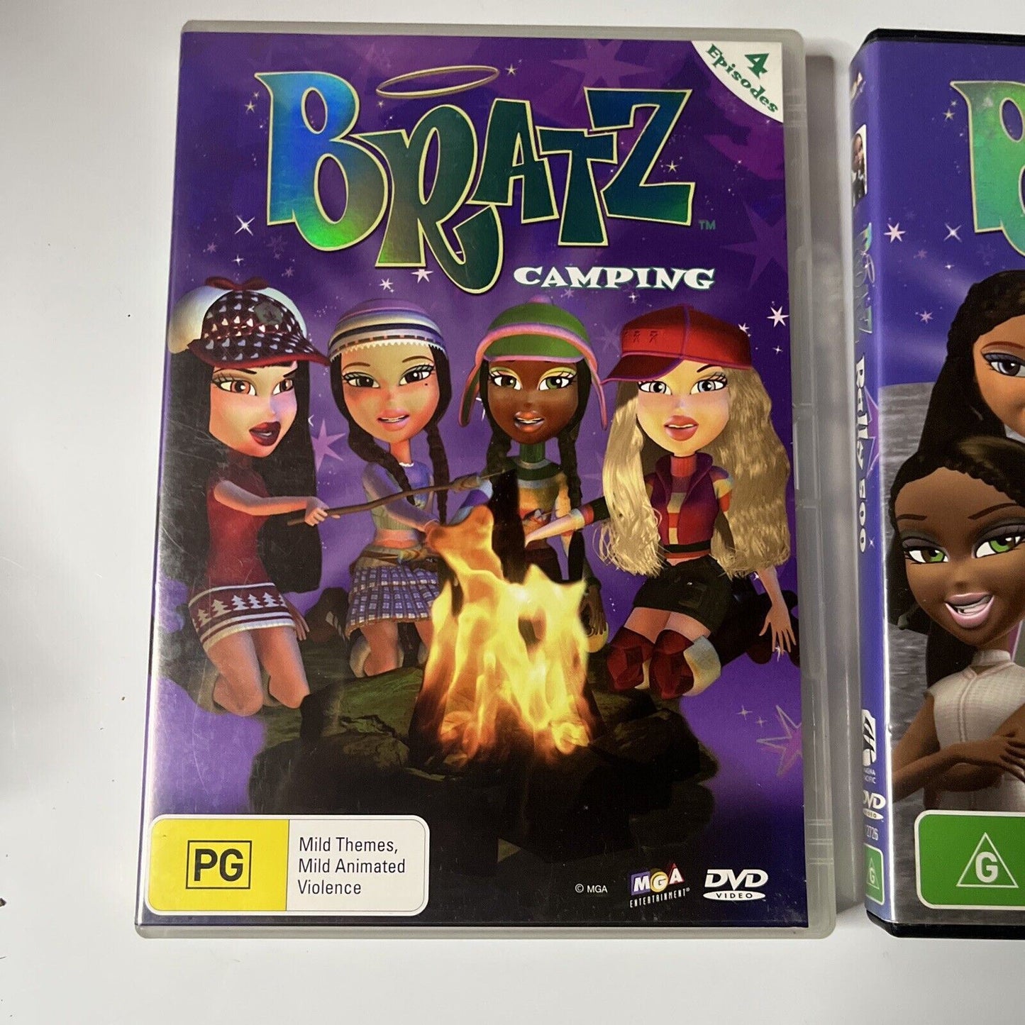 Bratz - Camping / Rally 500 (DVD, 2005, 2-Disc) Region 4